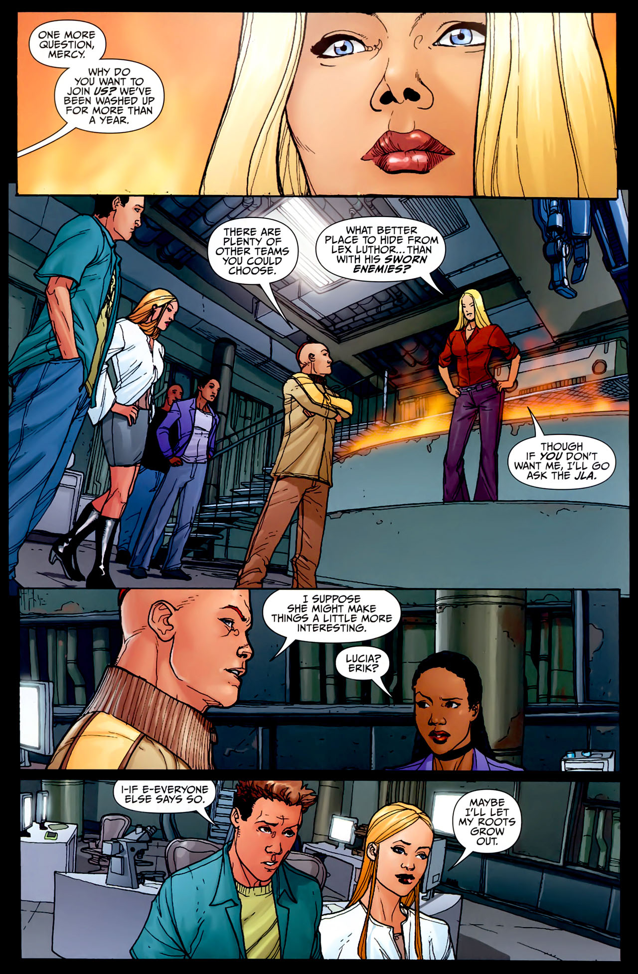 Read online Infinity Inc. (2007) comic -  Issue #8 - 10