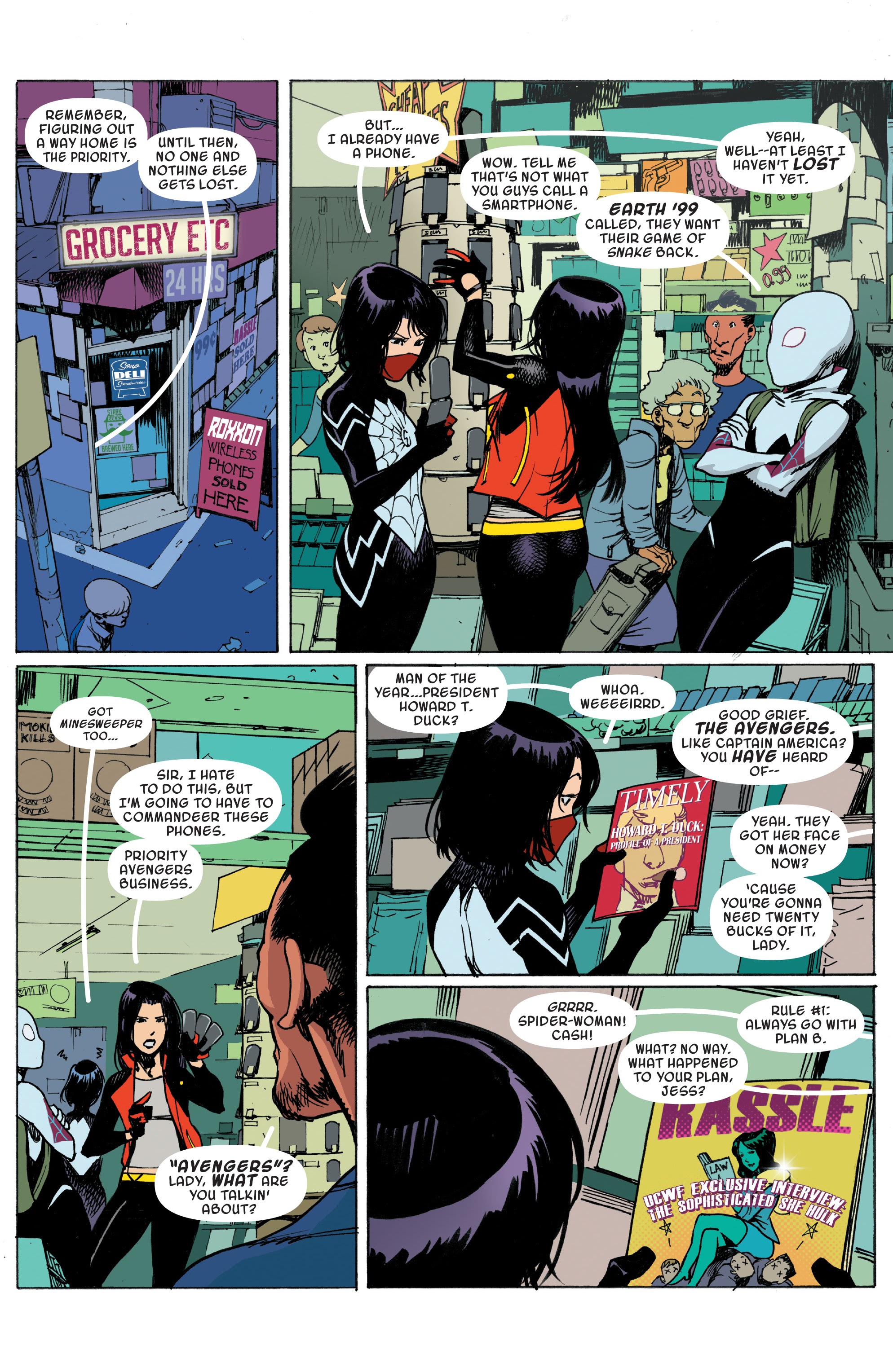 Read online Silk: Out of the Spider-Verse comic -  Issue # TPB 2 (Part 2) - 57