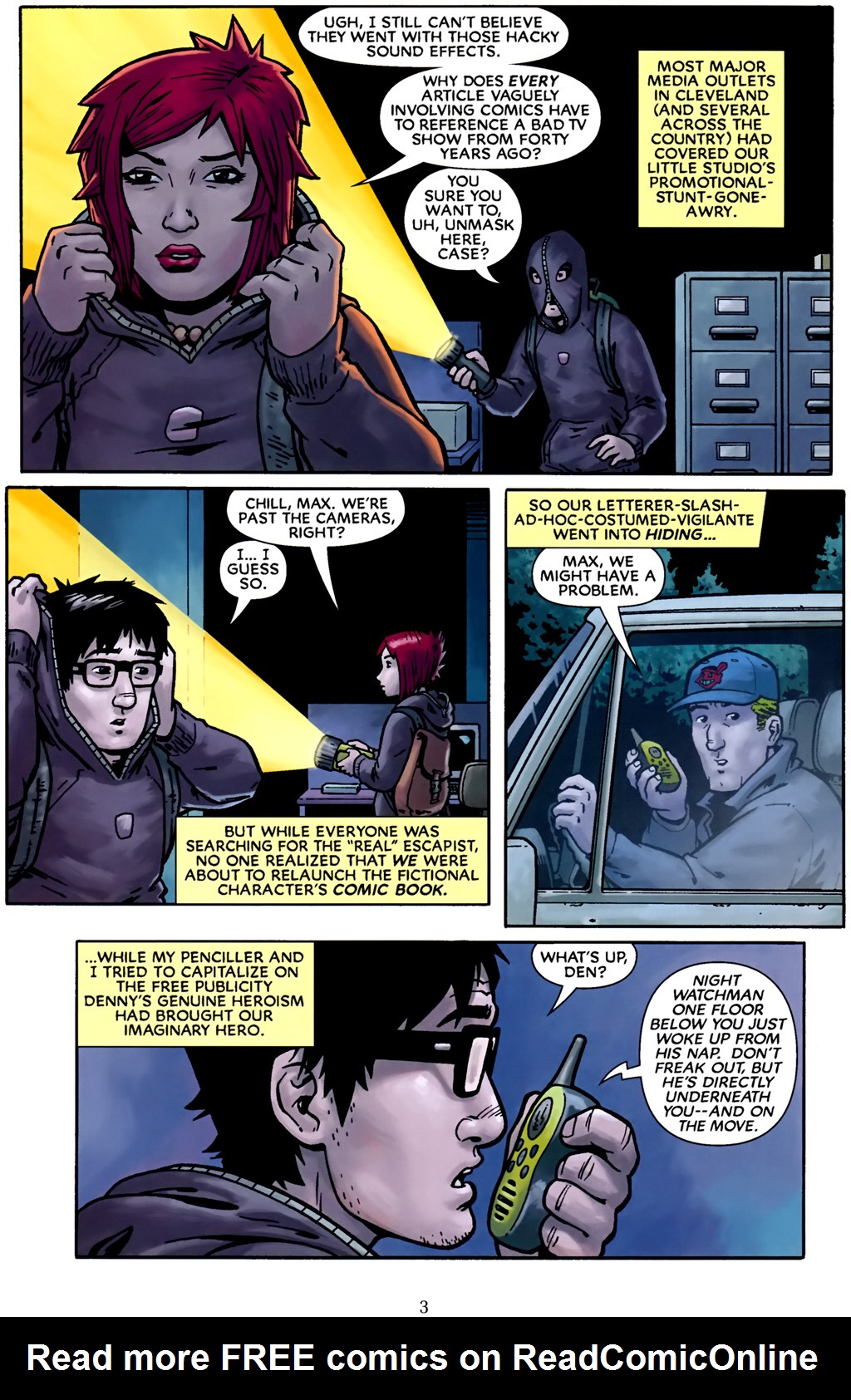 Read online The Escapists comic -  Issue #3 - 5