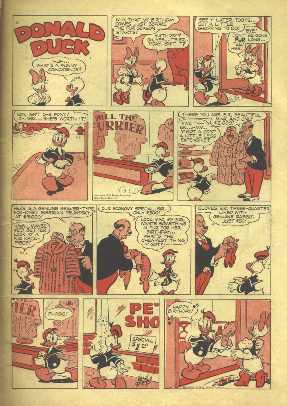 Read online Walt Disney's Comics and Stories comic -  Issue #133 - 51