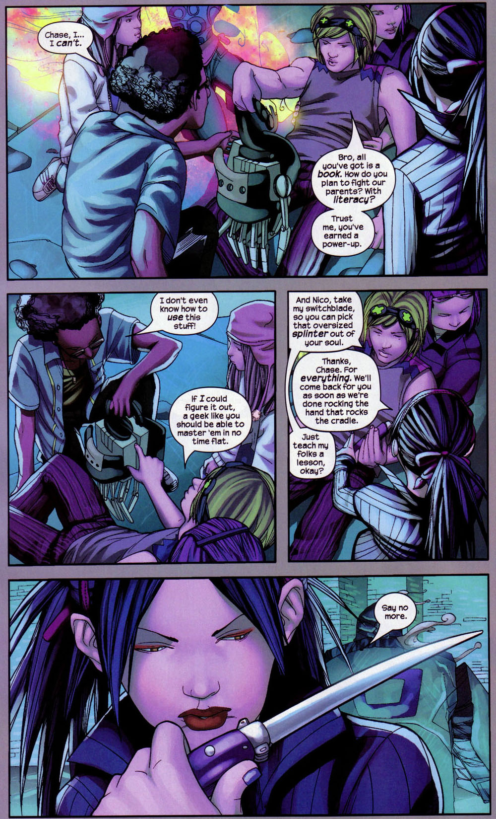 Read online Runaways (2003) comic -  Issue #16 - 10