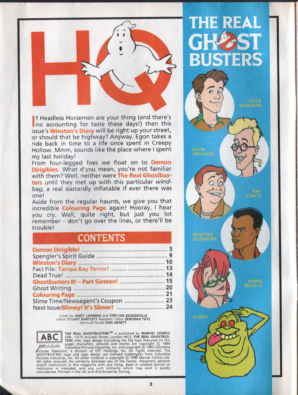 Read online The Real Ghostbusters comic -  Issue #93 - 2