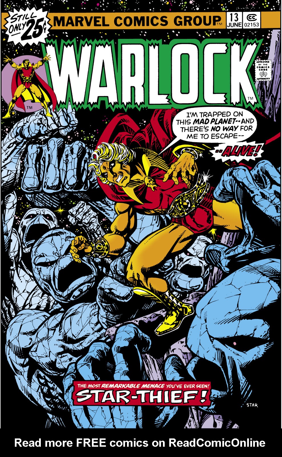 Read online Warlock (1972) comic -  Issue #13 - 1