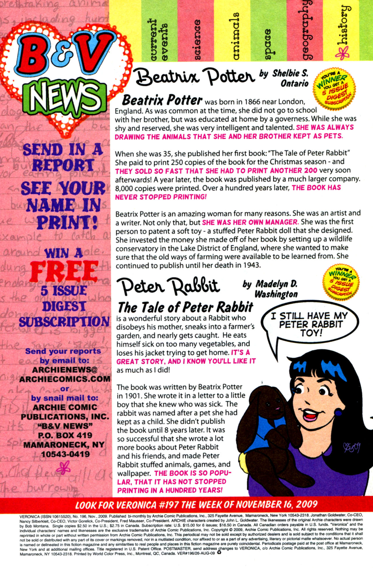Read online Veronica comic -  Issue #196 - 34