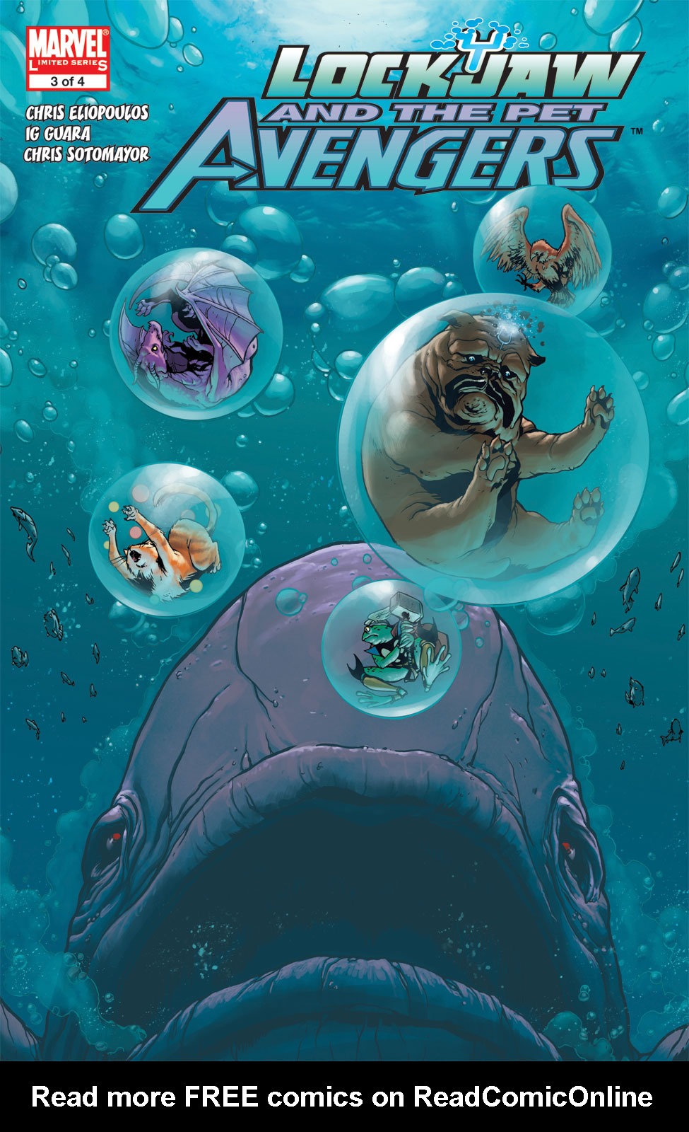 Read online Lockjaw and the Pet Avengers comic -  Issue #3 - 1