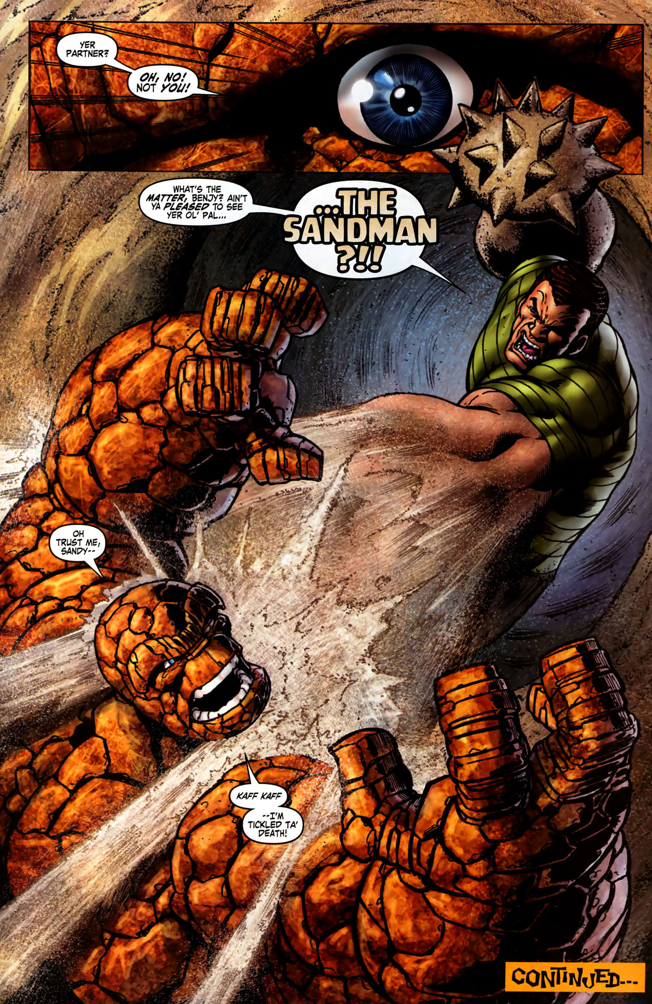 Read online The Thing (2006) comic -  Issue #5 - 23