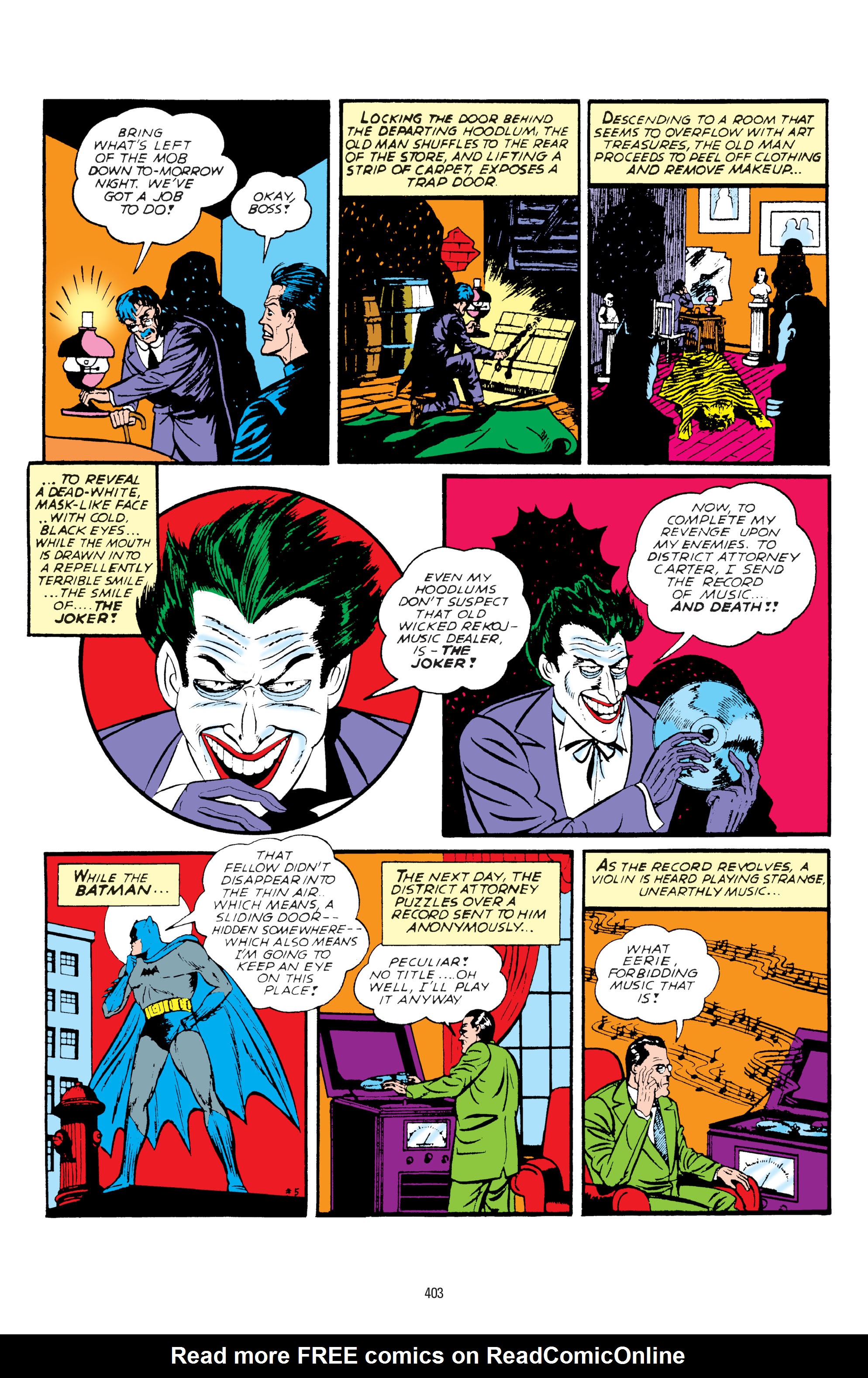 Read online Batman: The Golden Age Omnibus comic -  Issue # TPB 1 - 403