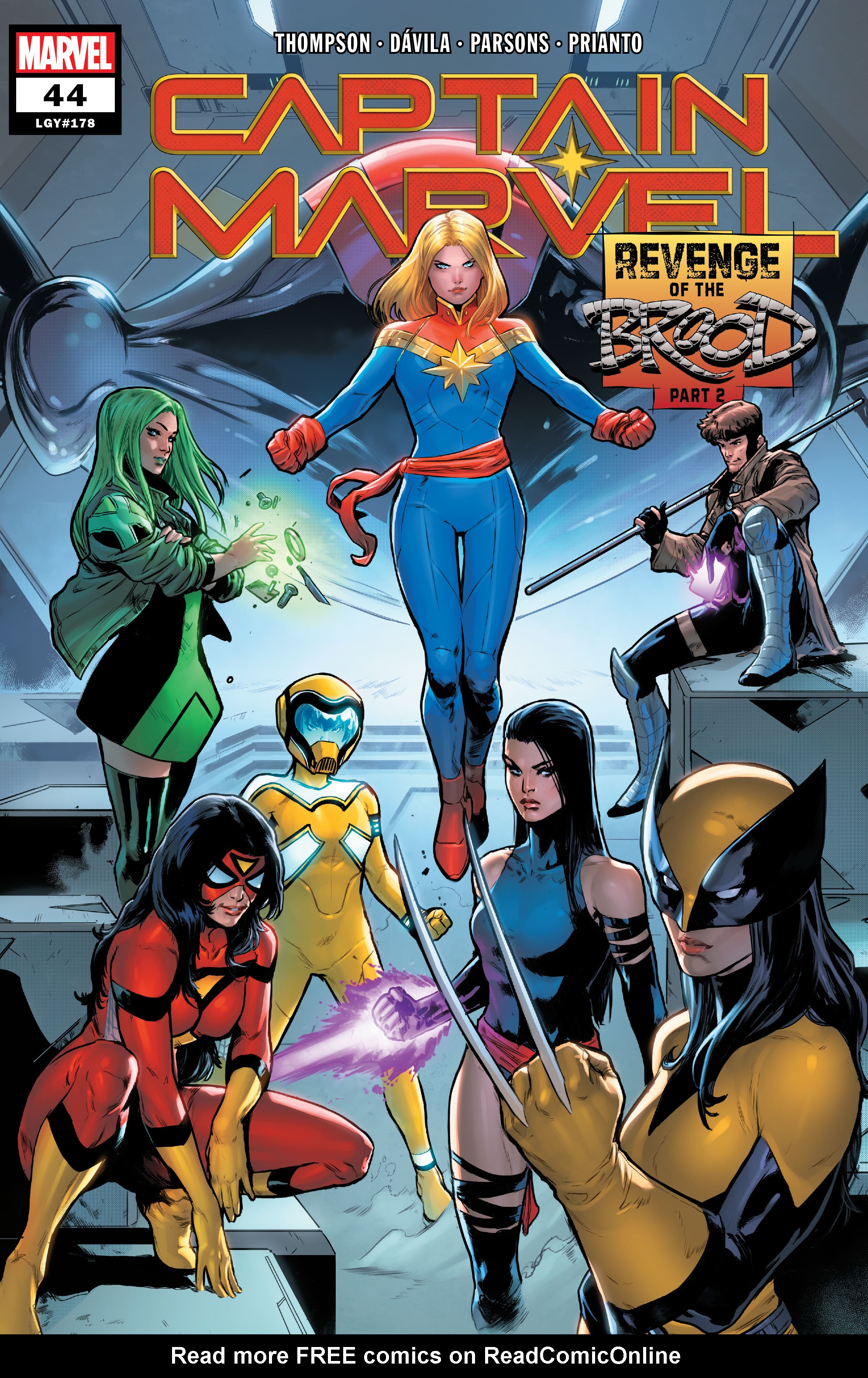 Read online Captain Marvel (2019) comic -  Issue #44 - 1
