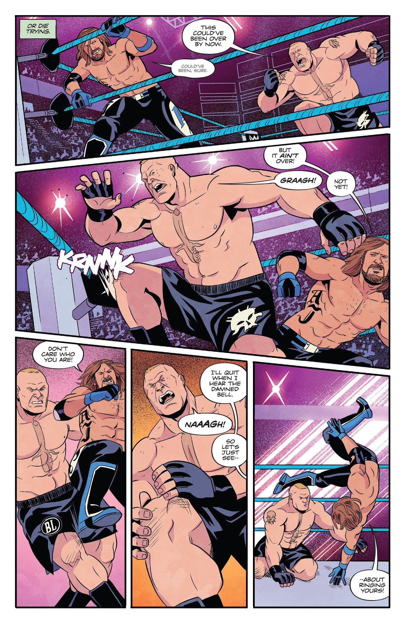 Read online WWE comic -  Issue #23 - 16