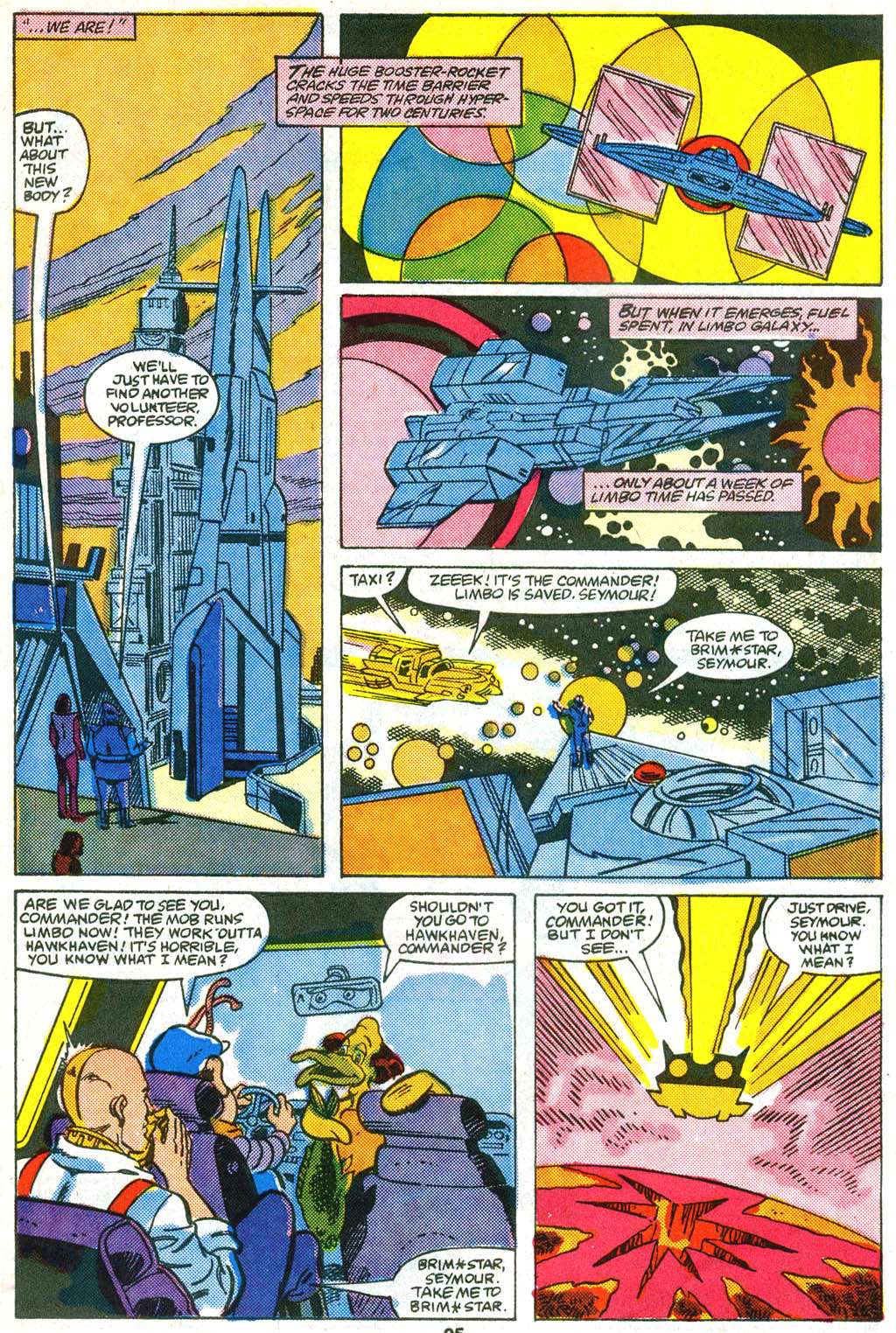 Read online SilverHawks comic -  Issue #6 - 20
