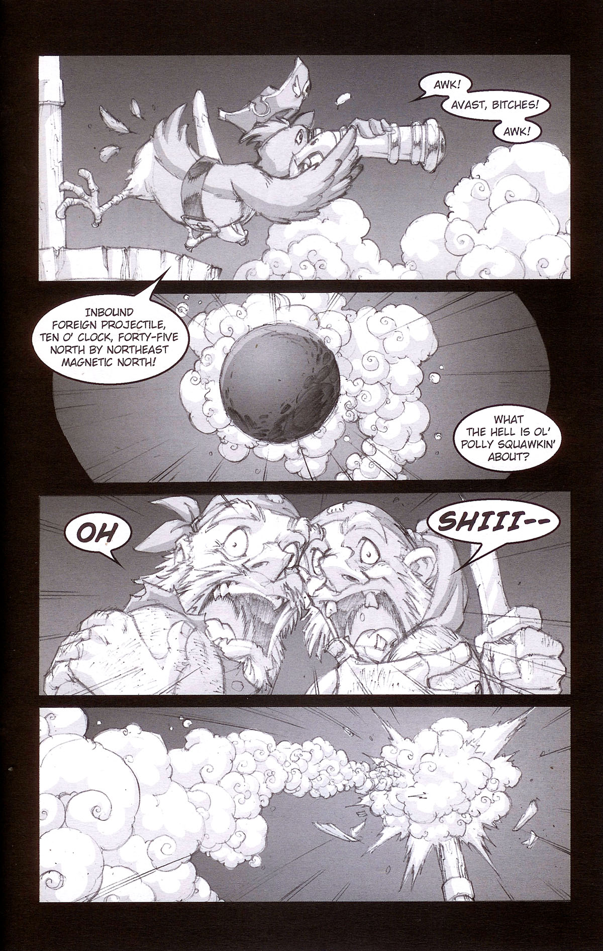 Read online Pirates vs. Ninjas comic -  Issue #1 - 12