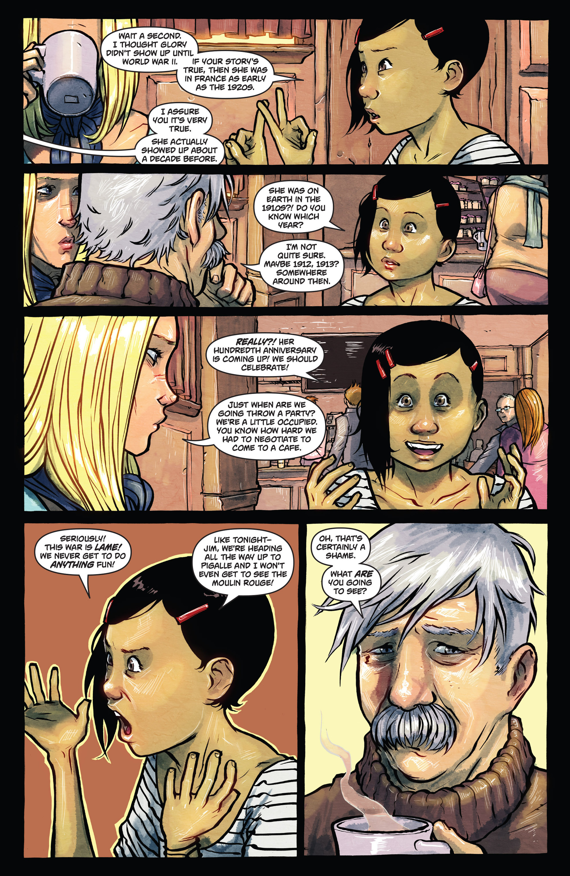 Read online Glory comic -  Issue #30 - 7