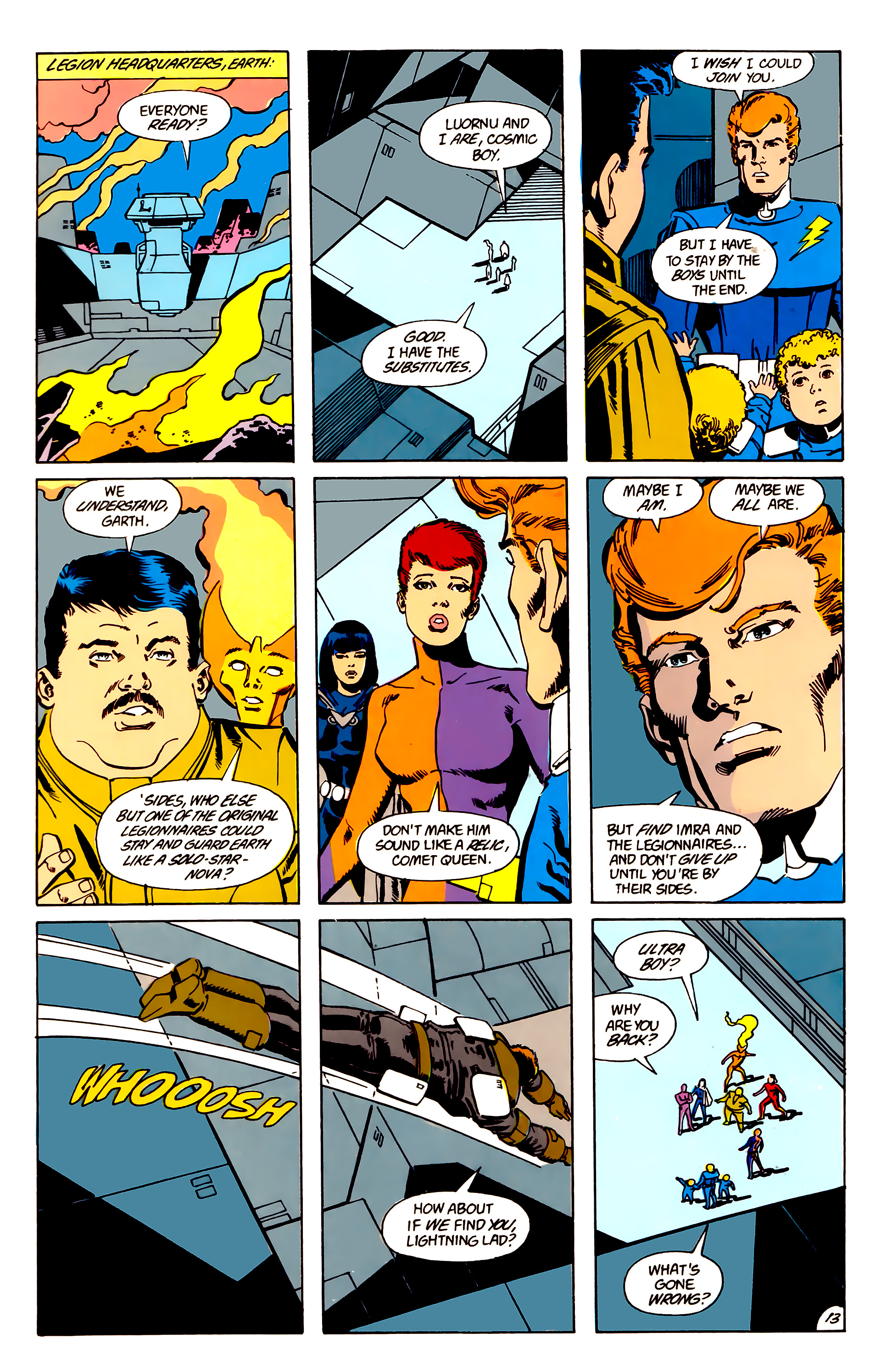 Read online Legion of Super-Heroes (1984) comic -  Issue #63 - 14