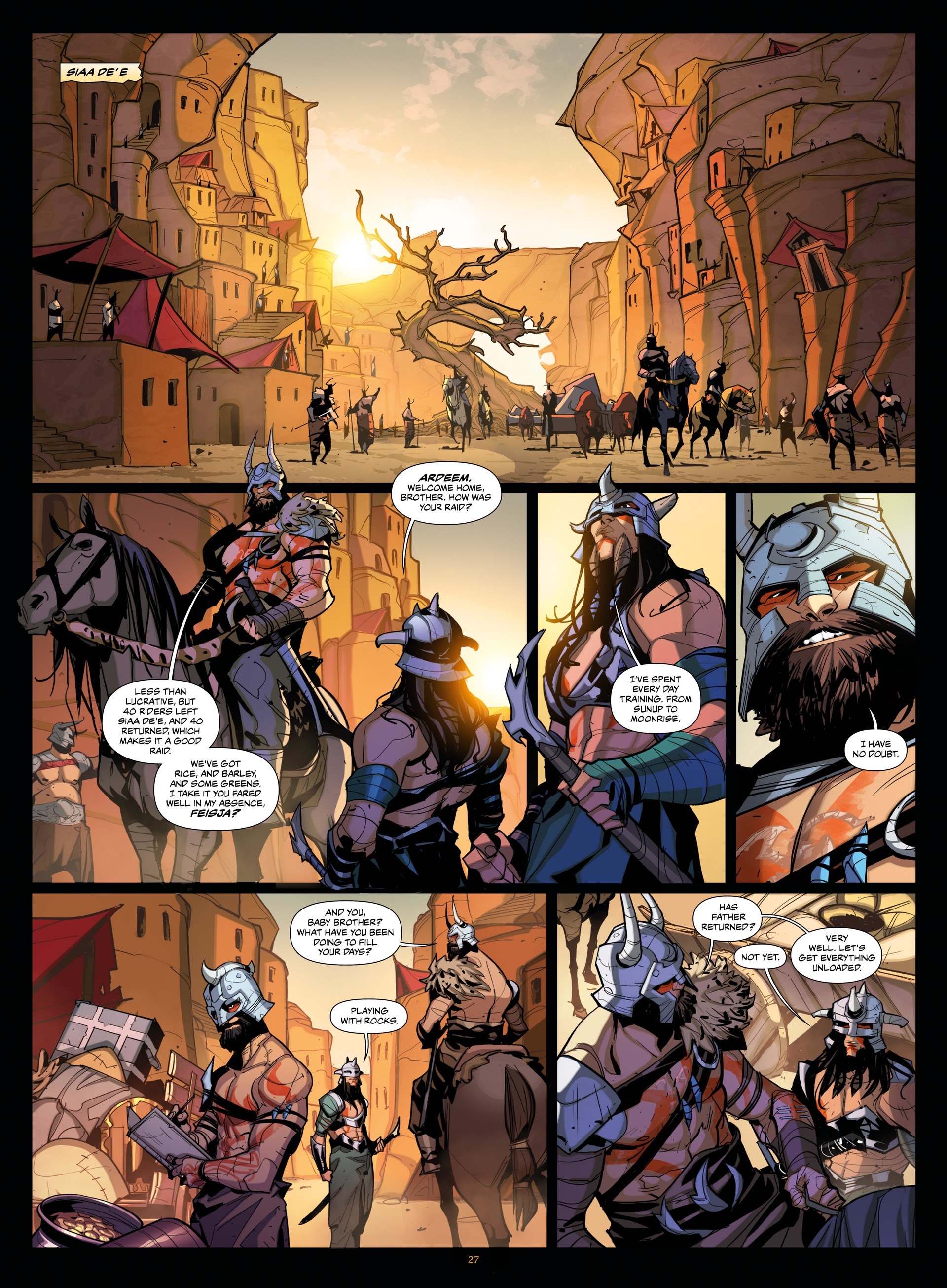 Read online Winds of Numa Sera comic -  Issue # TPB (Part 1) - 27