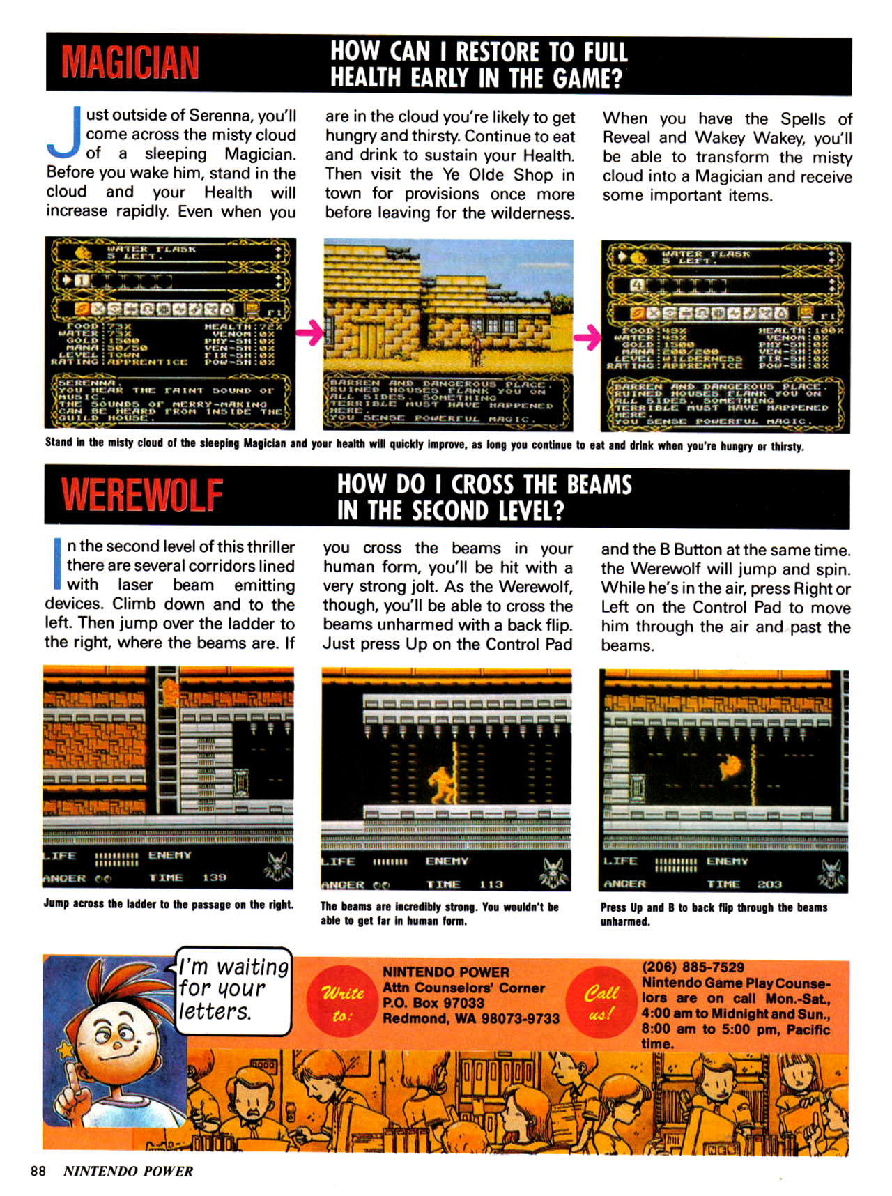 Read online Nintendo Power comic -  Issue #24 - 96