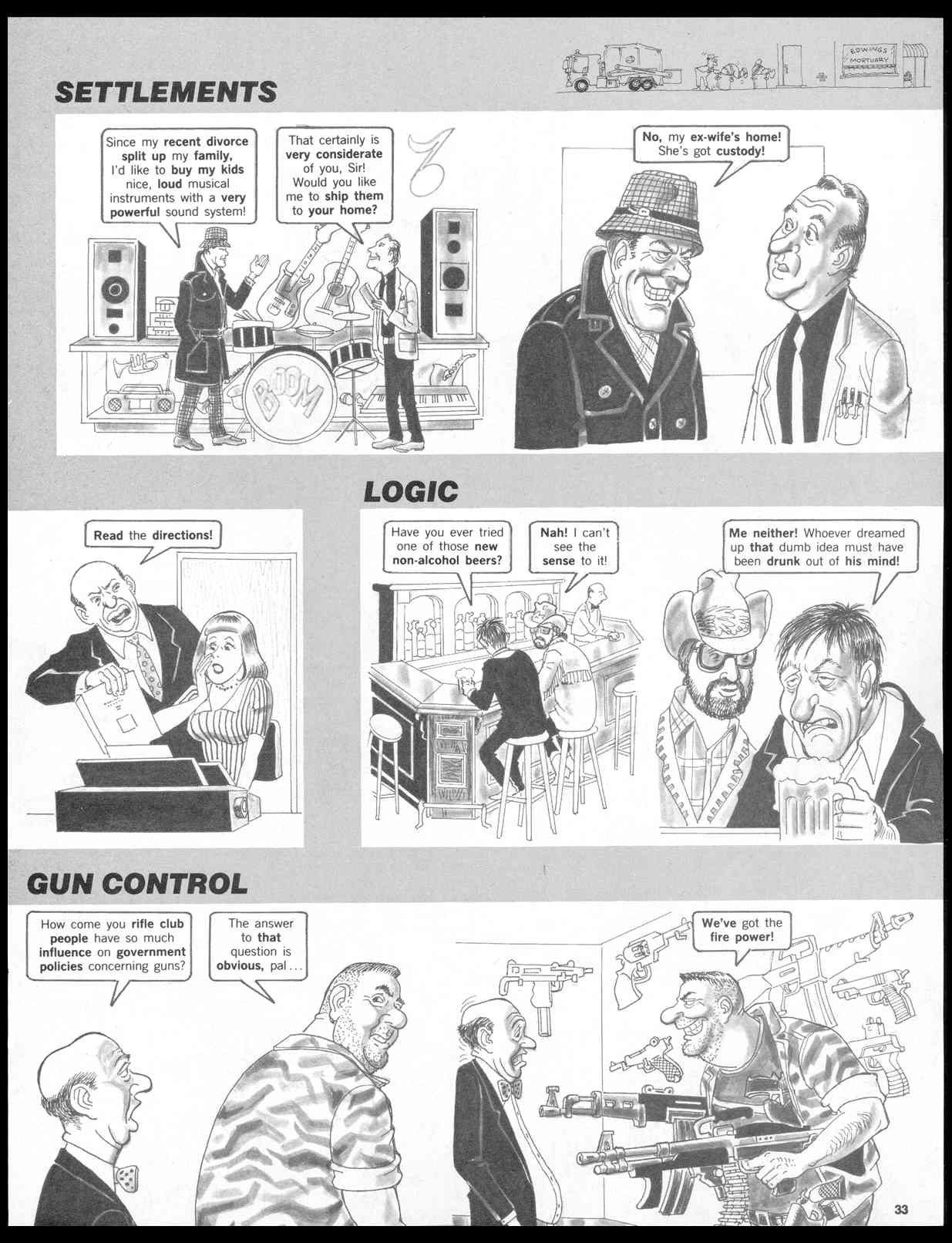 Read online MAD comic -  Issue #309 - 35