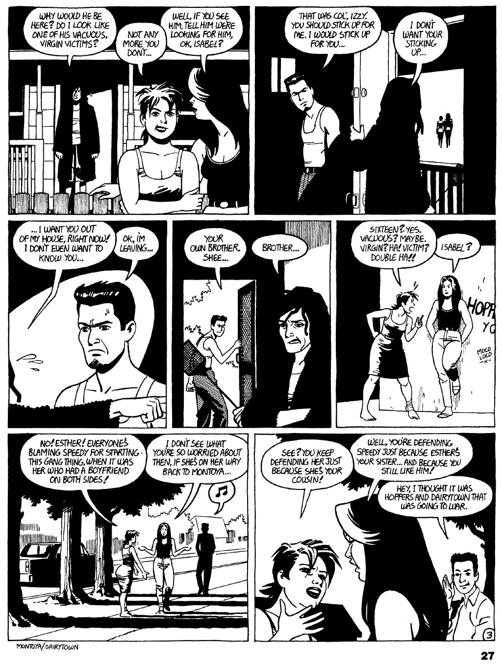 Read online Love and Rockets (1982) comic -  Issue #23 - 29
