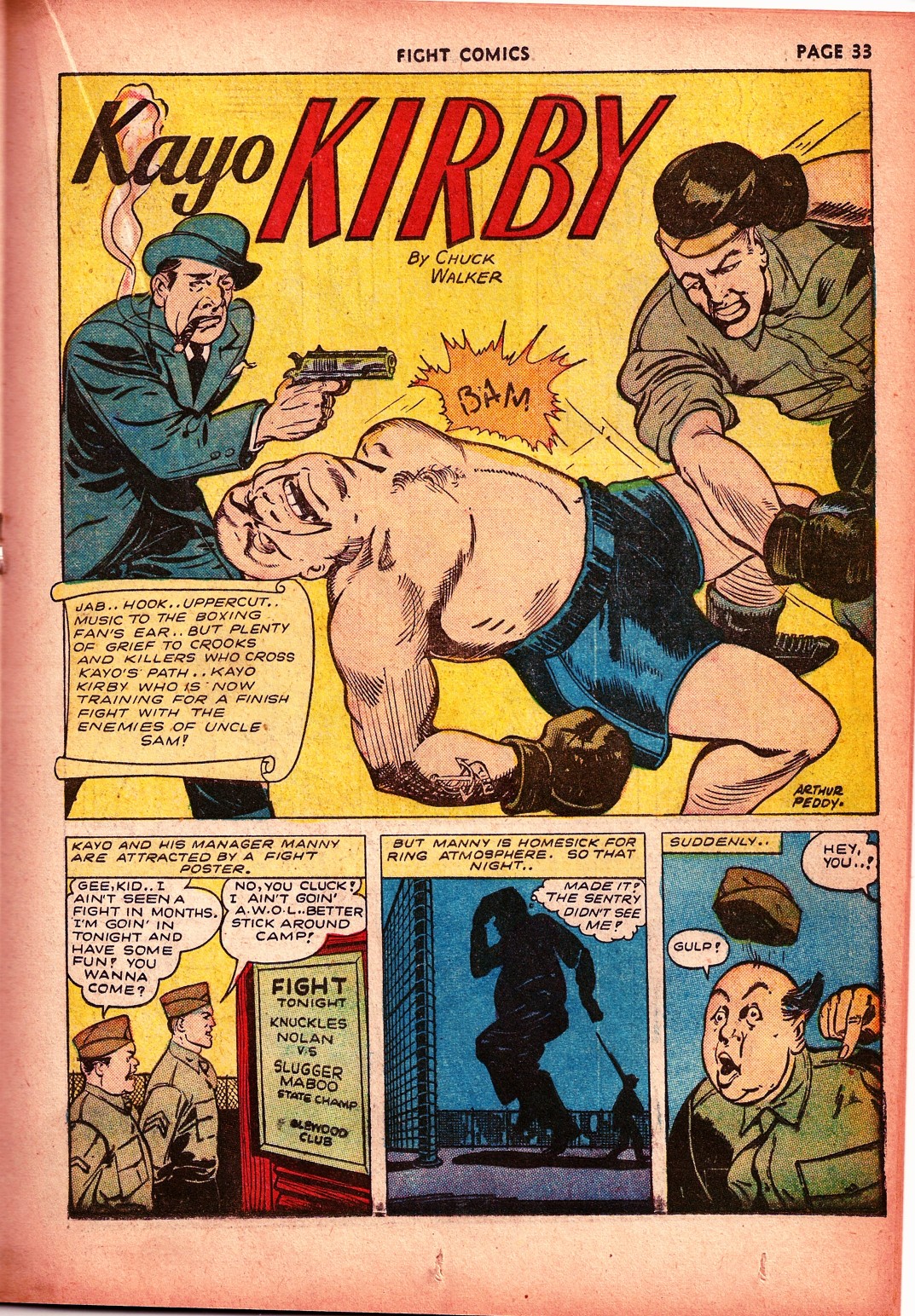 Read online Fight Comics comic -  Issue #26 - 35