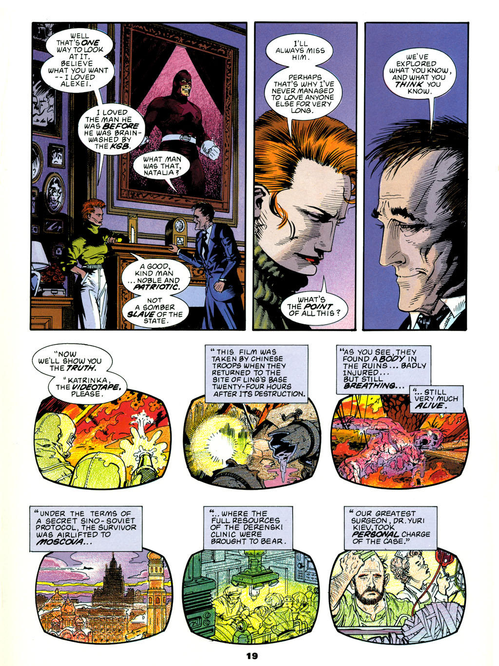 Read online Marvel Graphic Novel comic -  Issue #61 - Black Widow - The Coldest War - 20