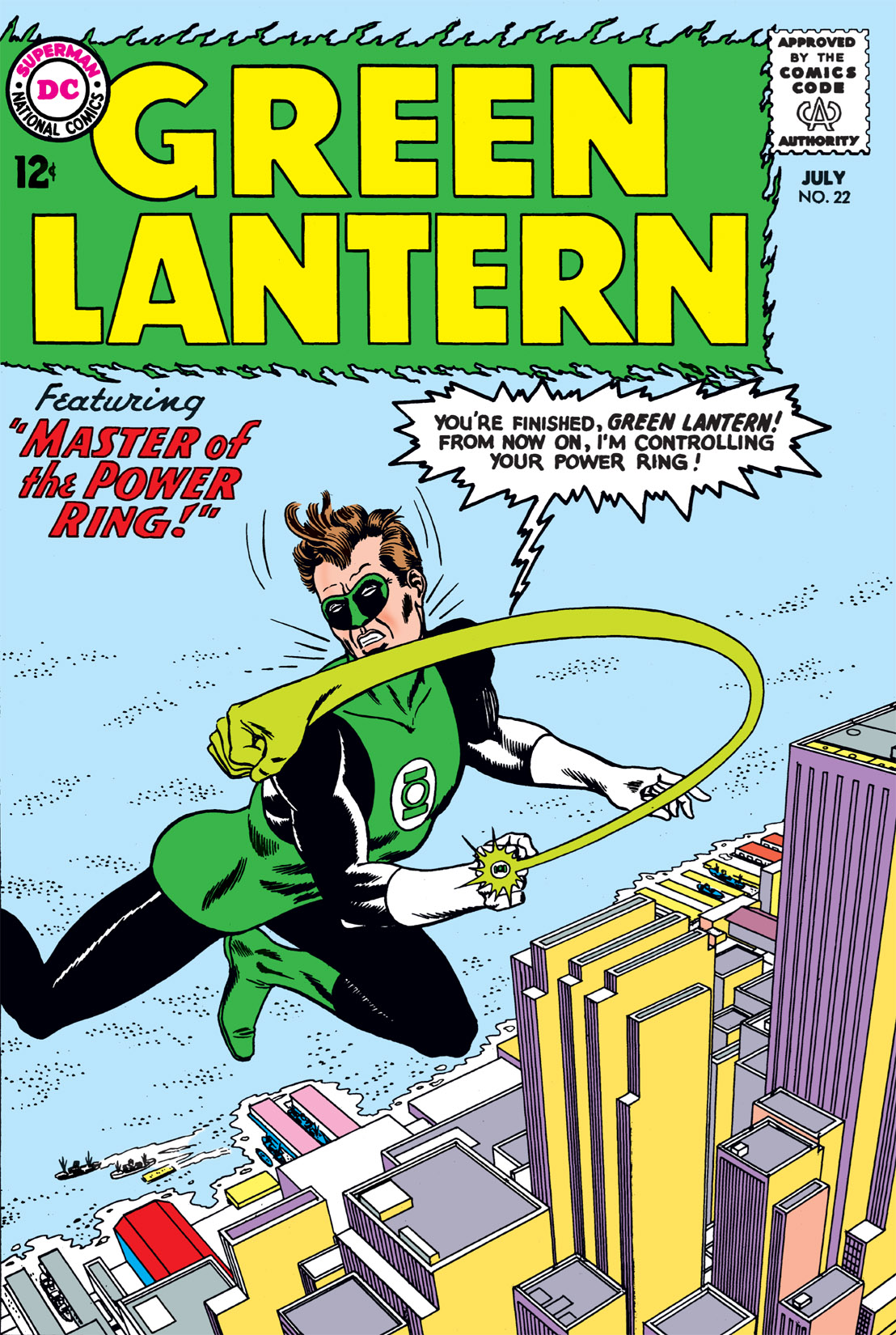 Read online Green Lantern (1960) comic -  Issue #22 - 1