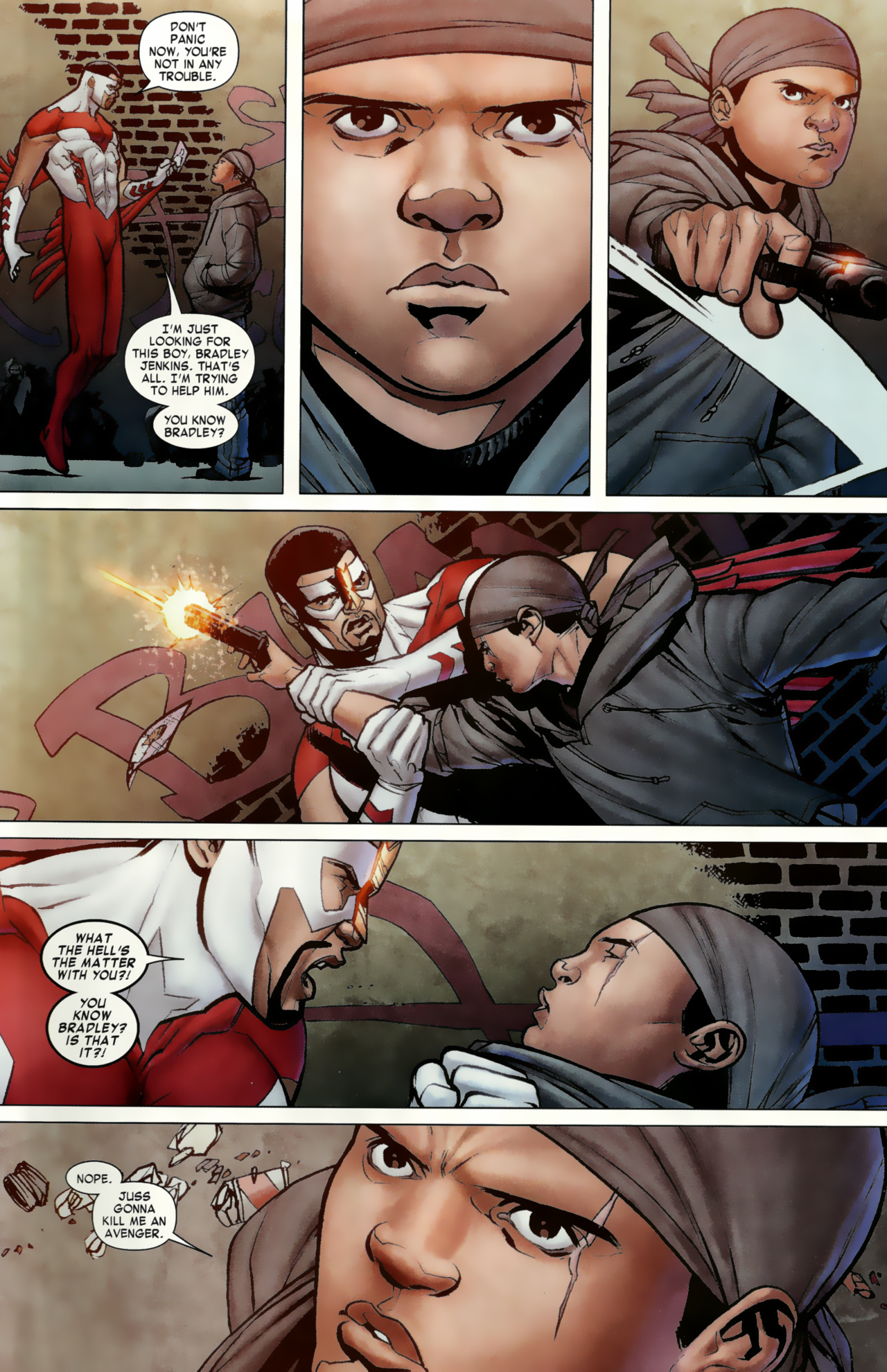 Read online Captain America and Falcon comic -  Issue # Full - 17