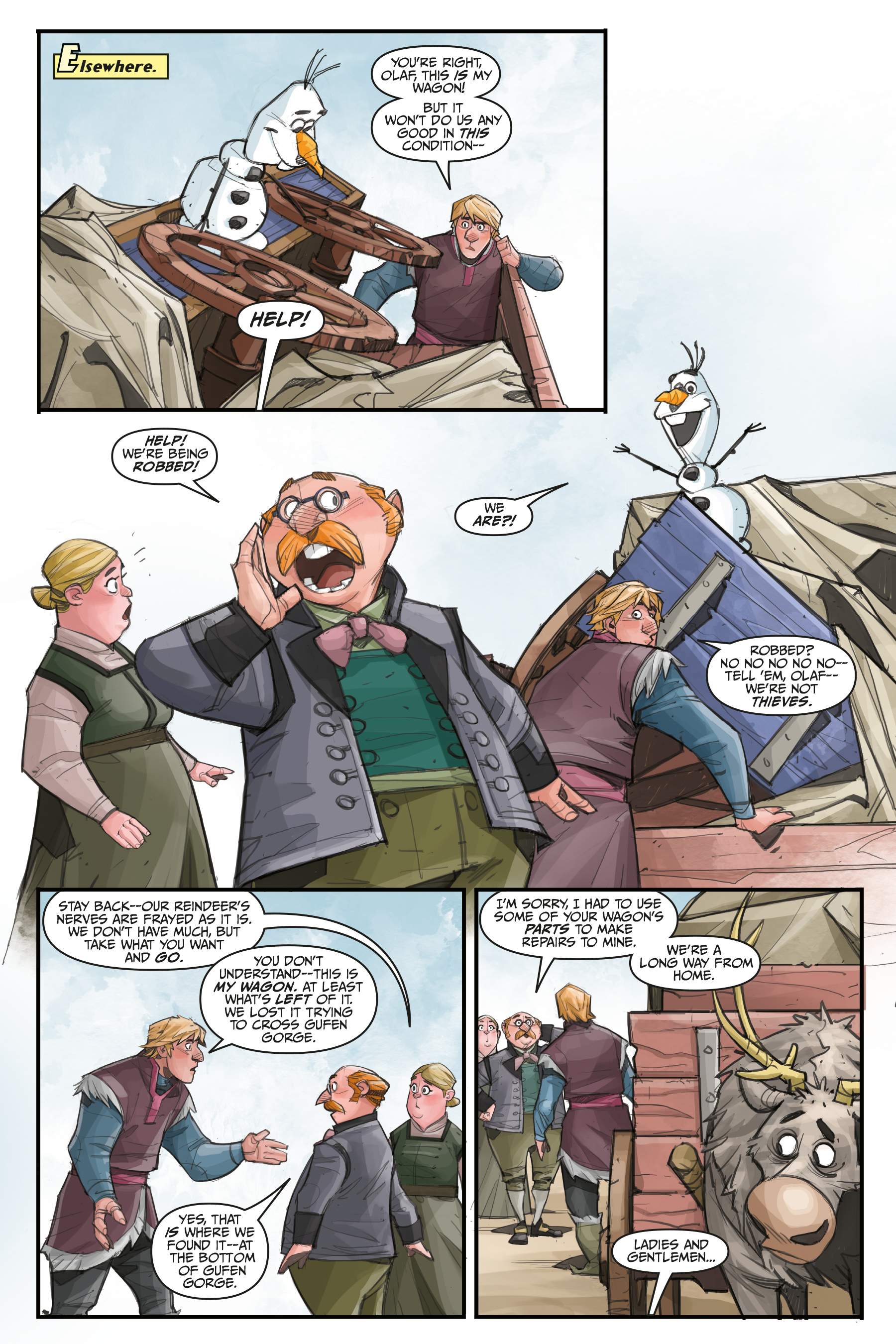 Read online Disney Frozen: Reunion Road comic -  Issue # _TPB - 50
