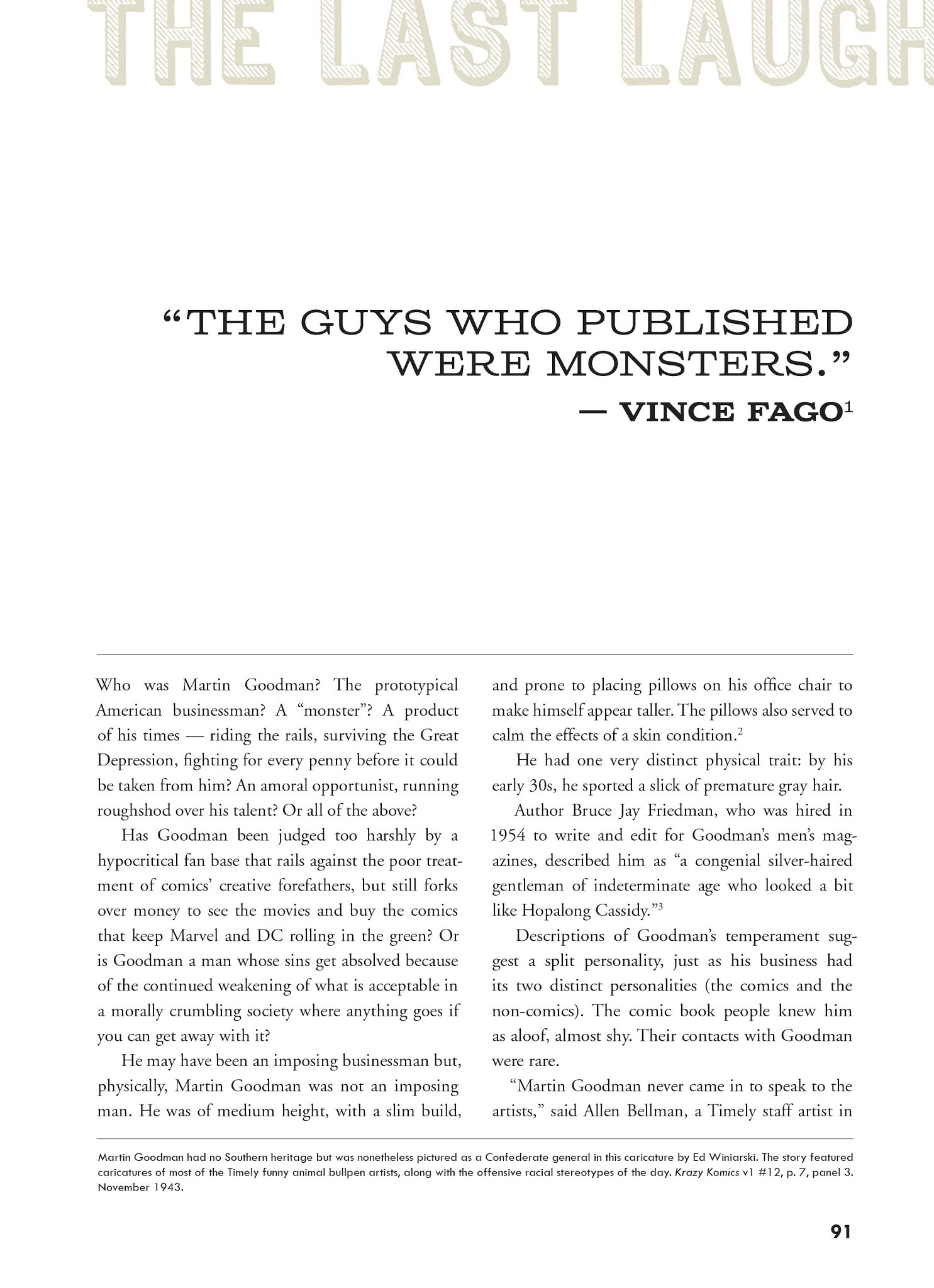 Read online The Secret History of Marvel Comics comic -  Issue # TPB (Part 1) - 89