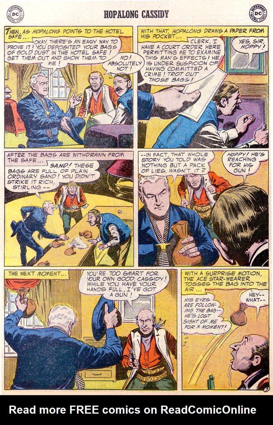 Read online Hopalong Cassidy comic -  Issue #104 - 19