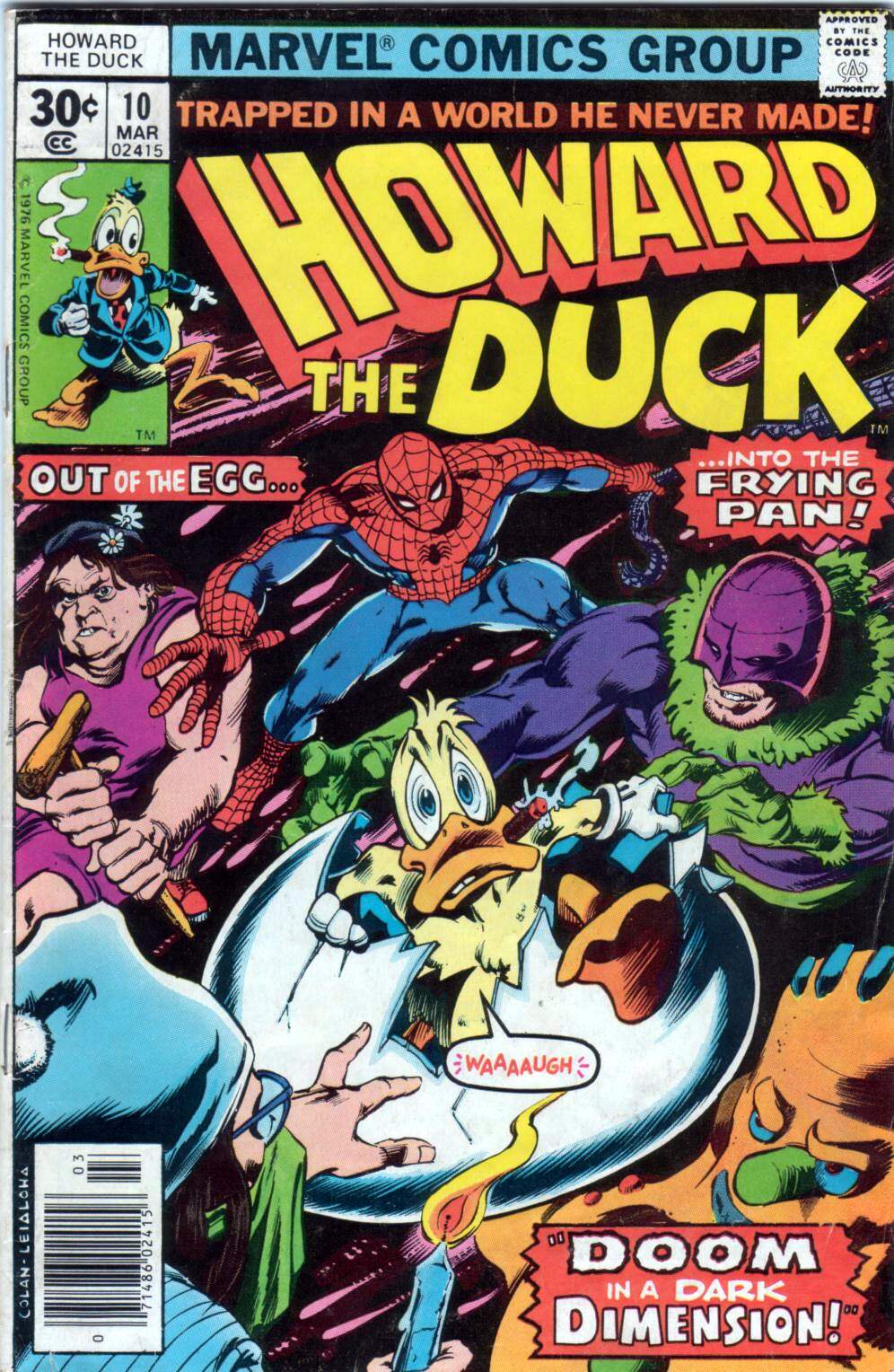 Read online Howard the Duck (1976) comic -  Issue #10 - 1