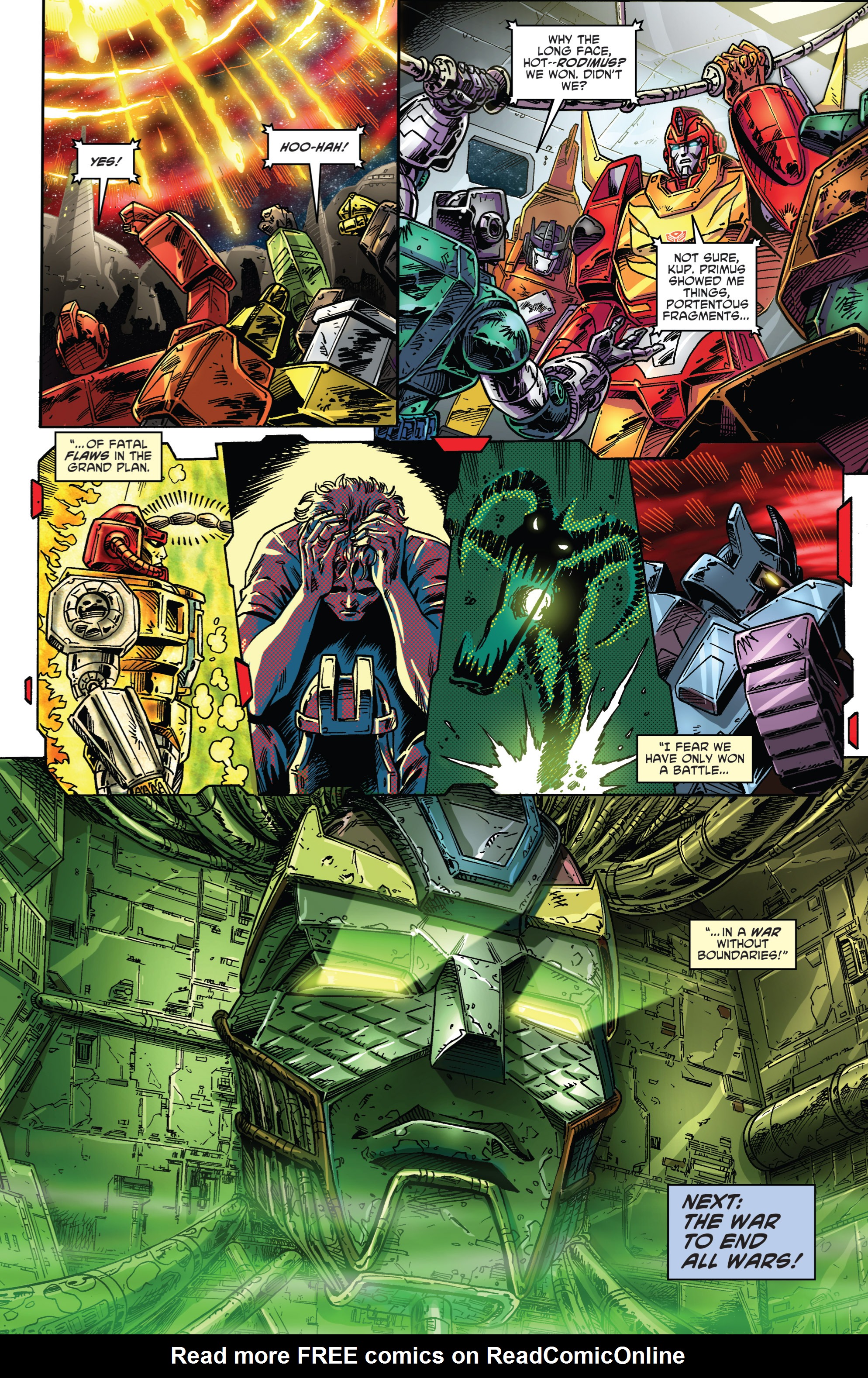Read online The Transformers: Regeneration One comic -  Issue #95 - 26