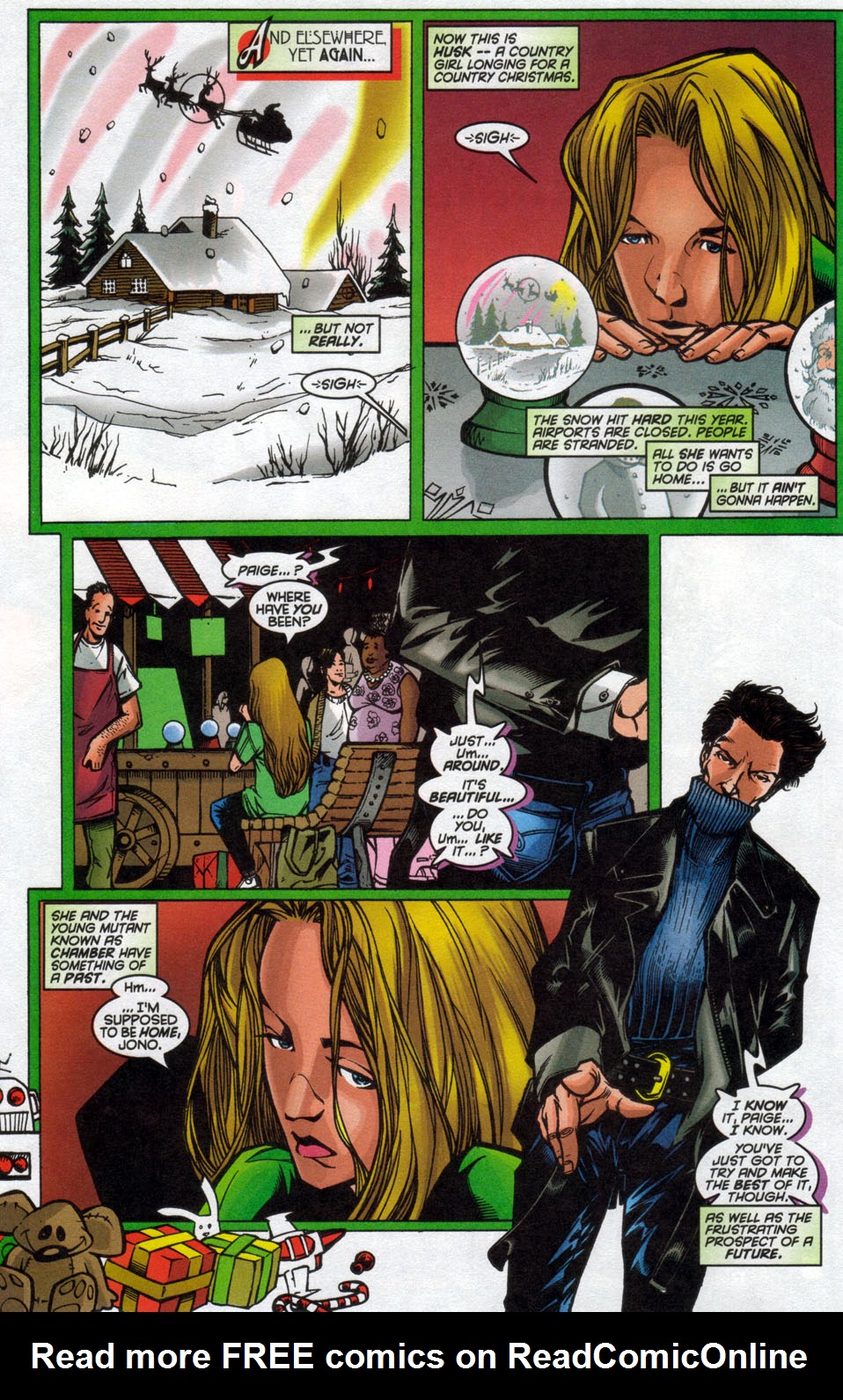 Read online Generation X Holiday Special comic -  Issue # Full - 9