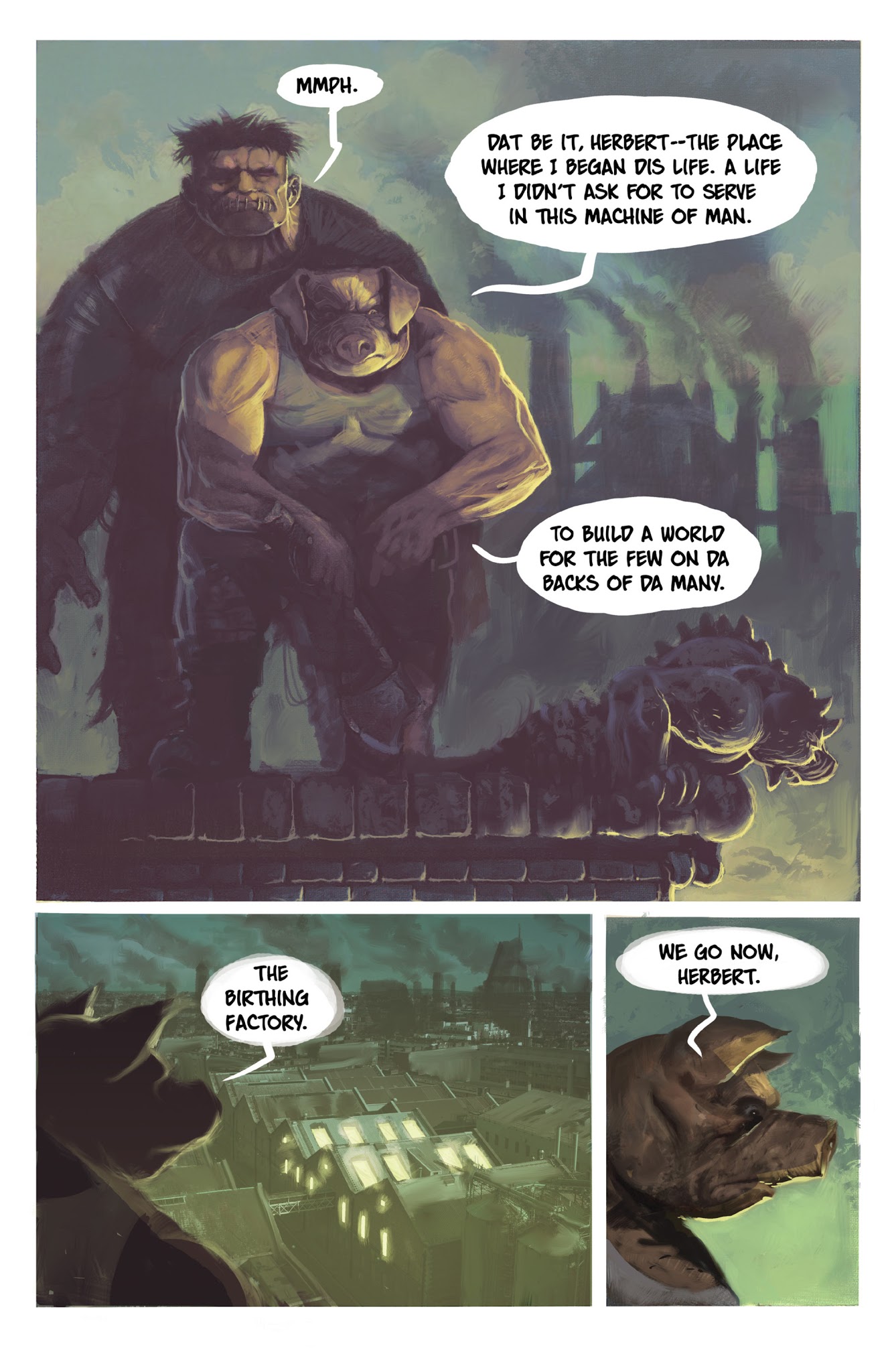 Read online Oink: Heaven's Butcher comic -  Issue # TPB - 75