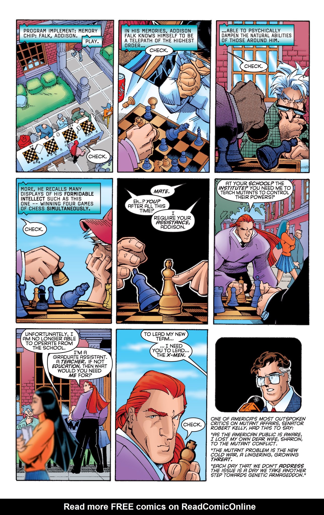 Read online X-Men: The Hunt For Professor X comic -  Issue # TPB (Part 1) - 5