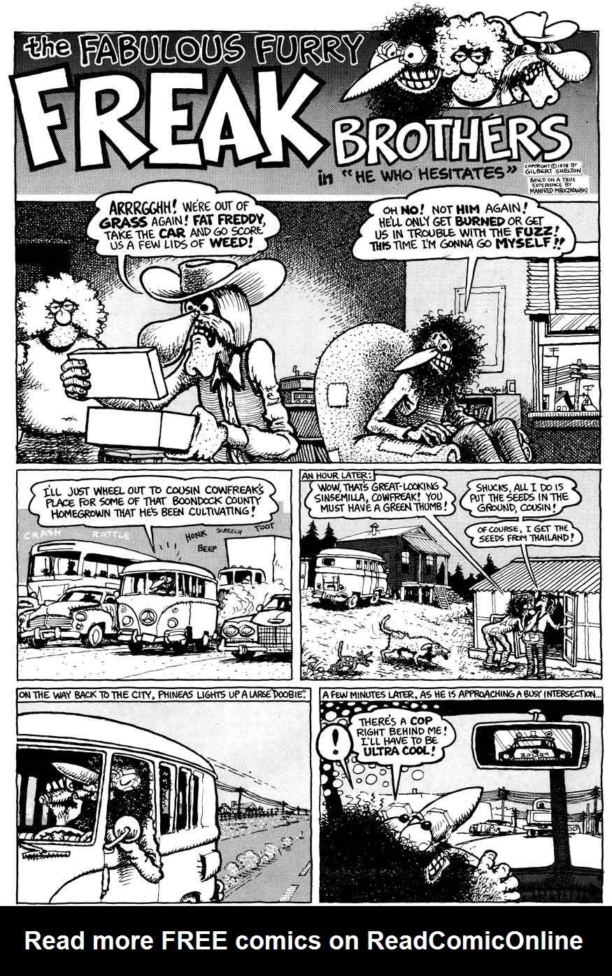 Read online The Fabulous Furry Freak Brothers comic -  Issue #6 - 24