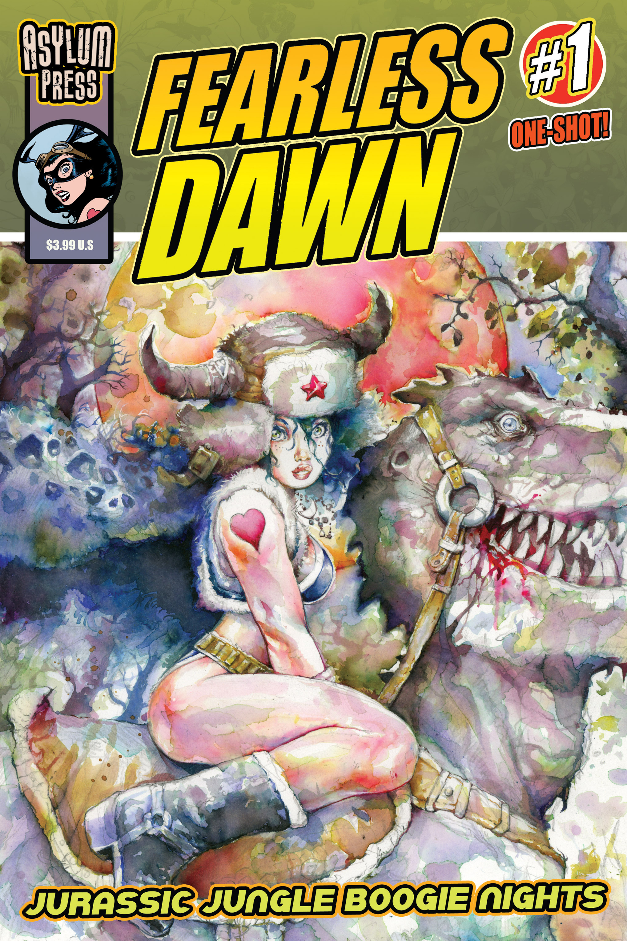 Fearless Dawn: Jurassic Jungle Boogie Nights issue Full - Page 1