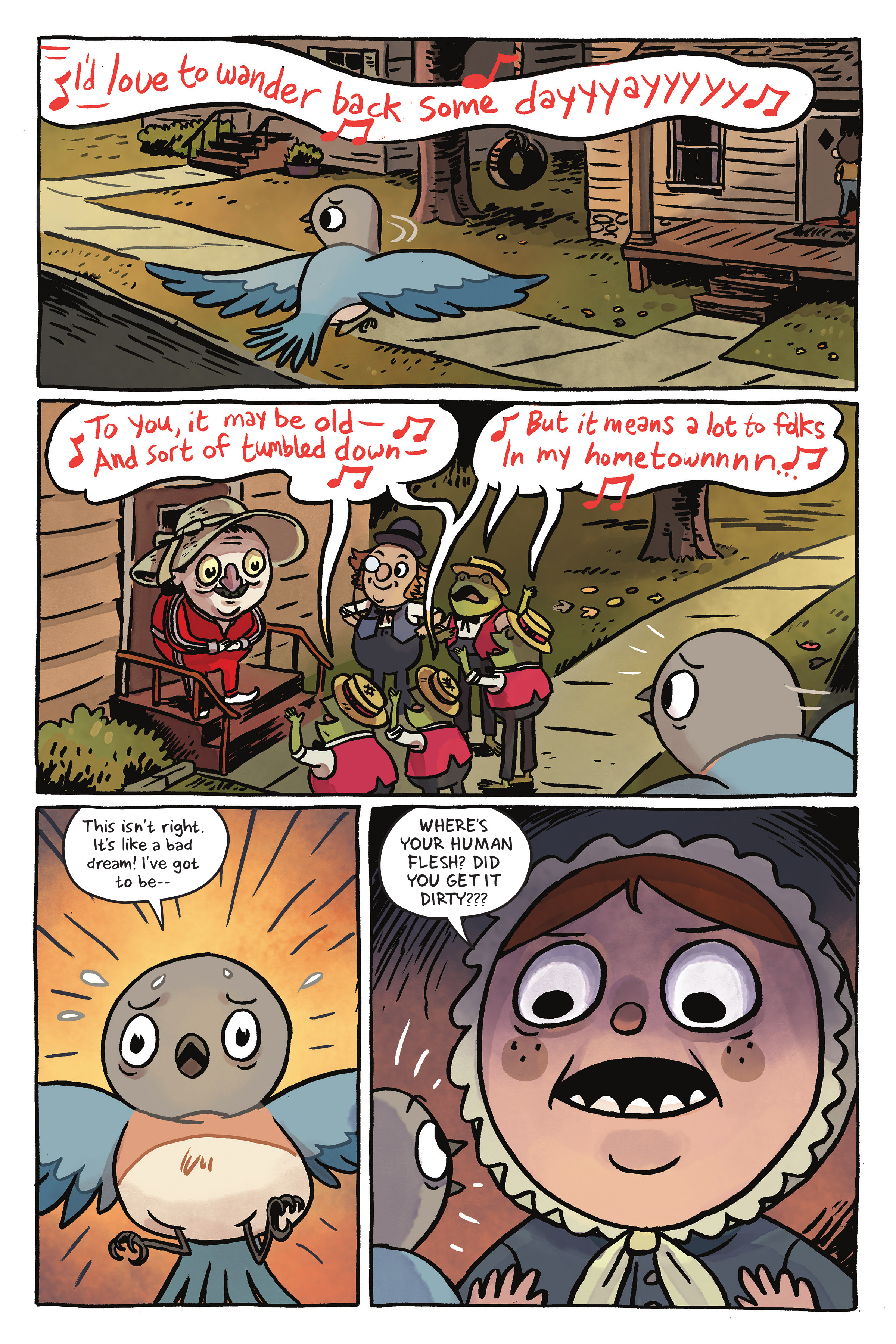 Read online Over the Garden Wall: Distillatoria comic -  Issue # TPB - 70