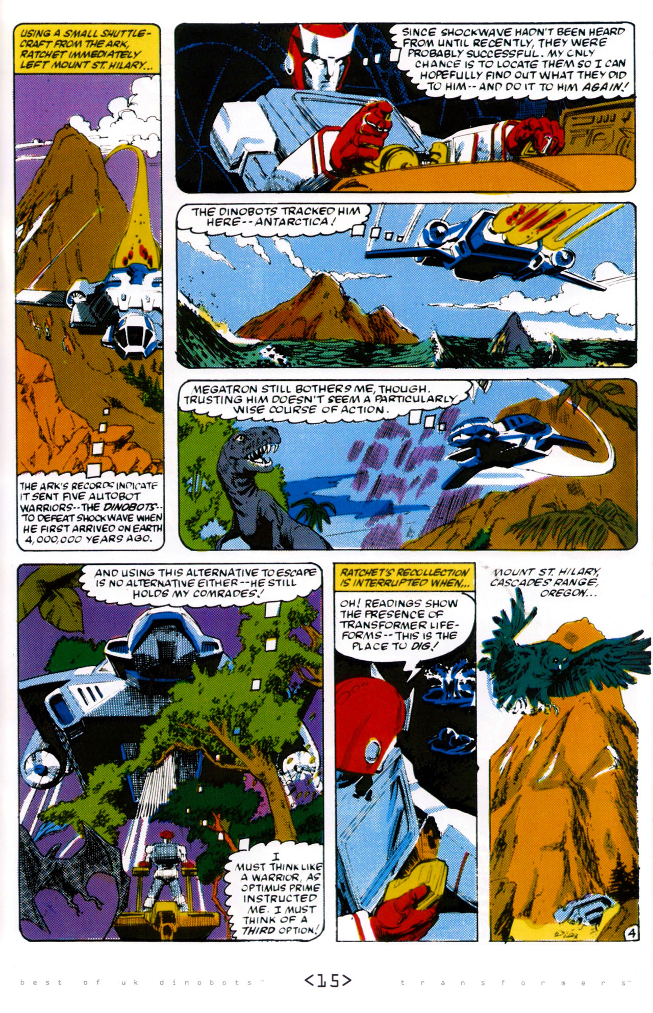 Read online The Transformers: Best of UK: Dinobots comic -  Issue #6 - 18