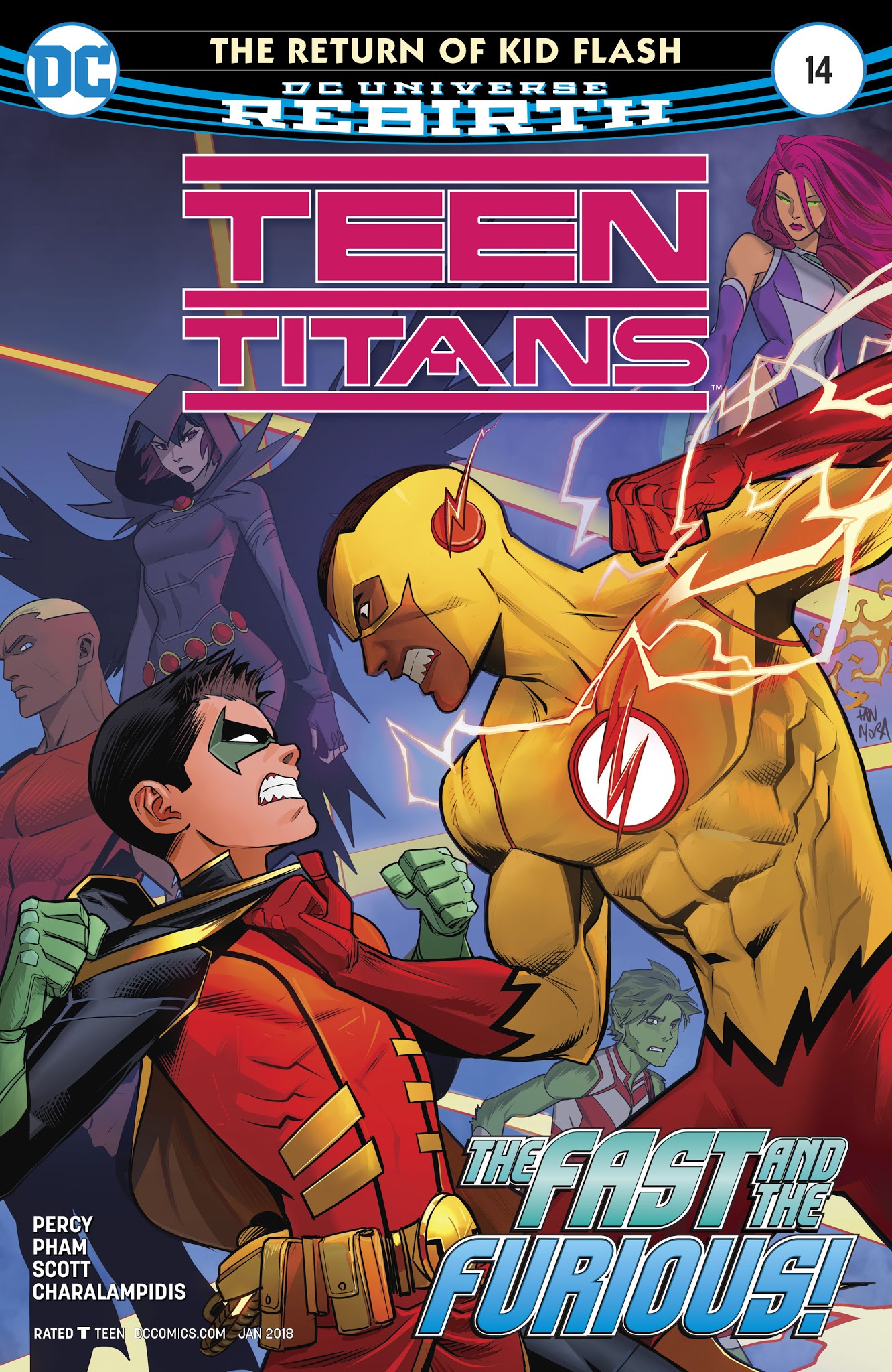 Read online Teen Titans (2016) comic -  Issue #14 - 1