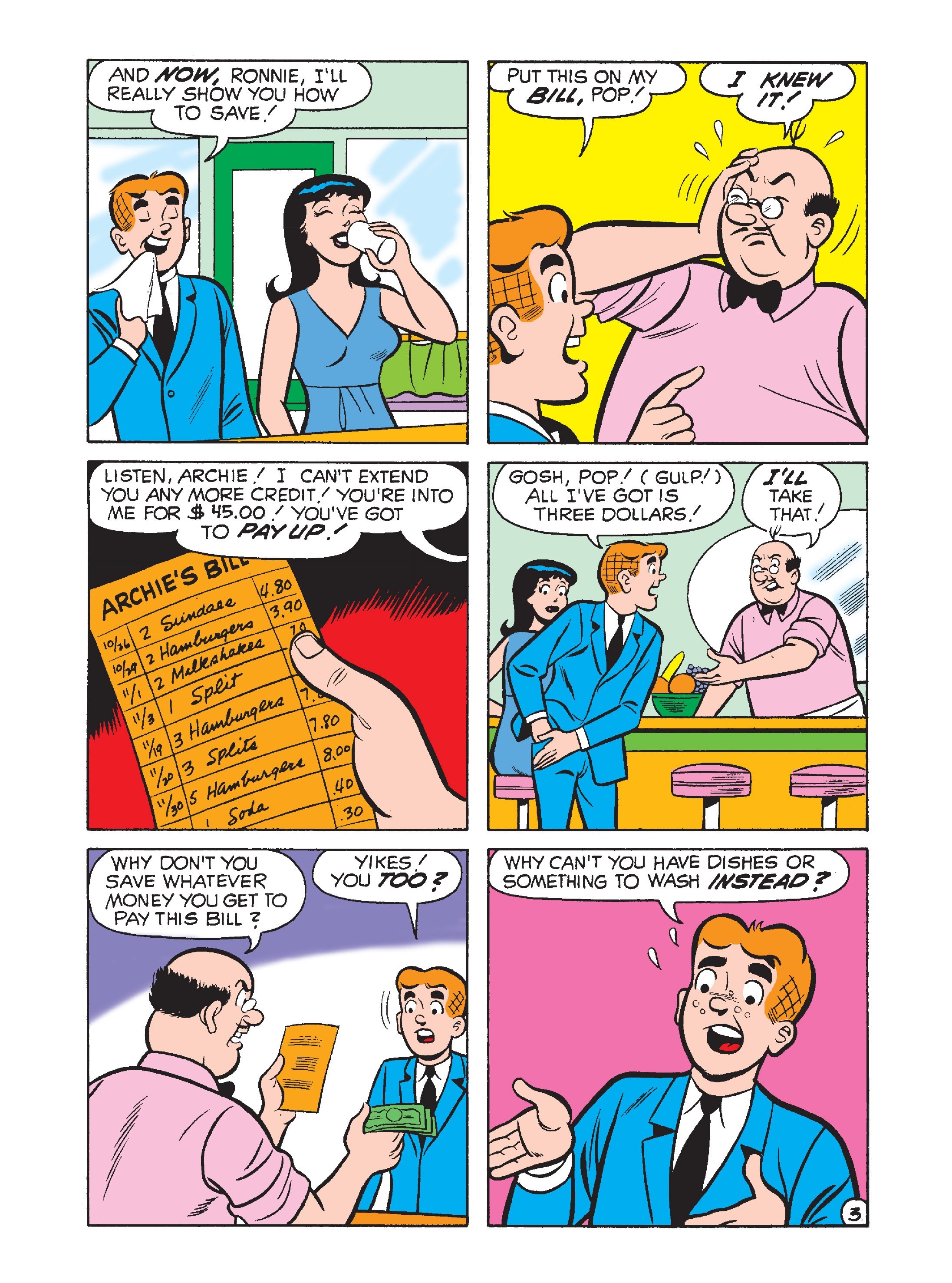 Read online Archie's Double Digest Magazine comic -  Issue #255 - 277