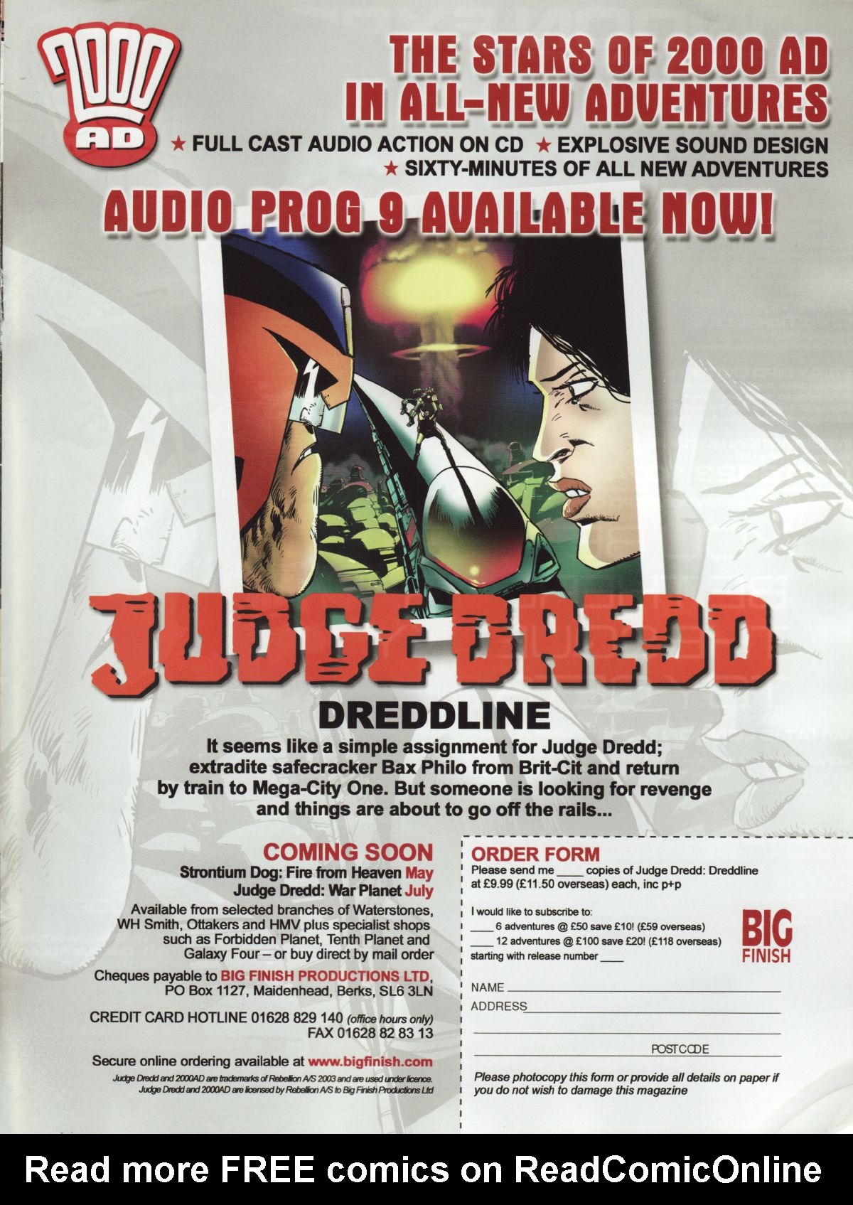 Read online Judge Dredd Megazine (Vol. 5) comic -  Issue #205 - 99