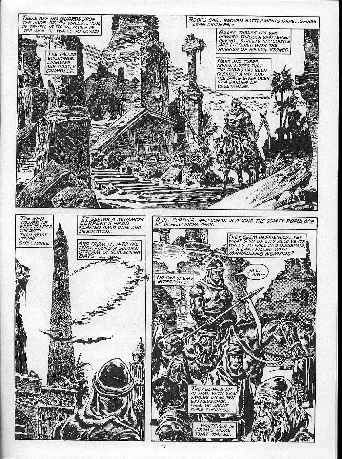 The Savage Sword Of Conan issue 204 - Page 19