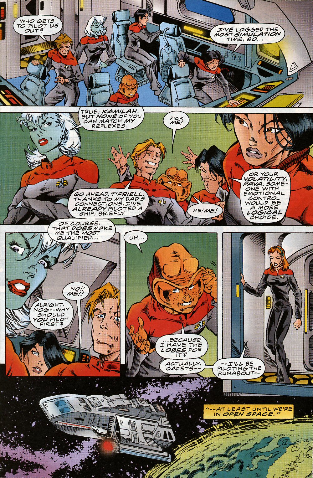 Read online Star Trek: Starfleet Academy (1996) comic -  Issue #4 - 11