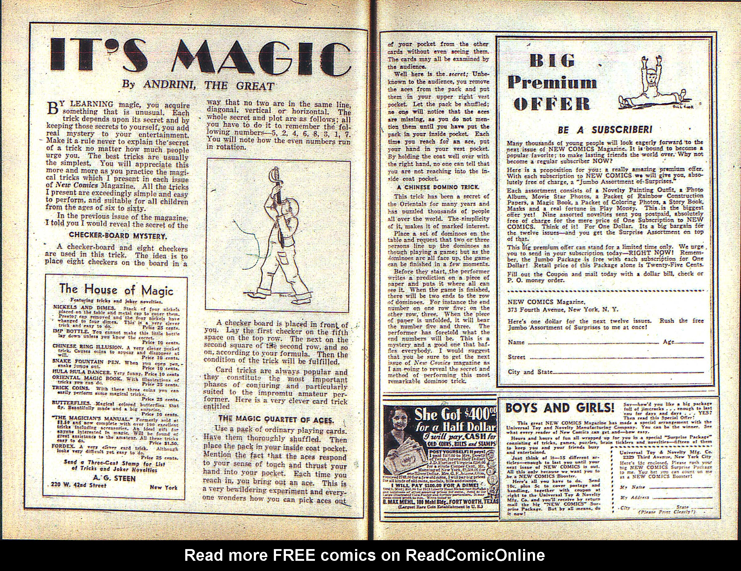 Read online Adventure Comics (1938) comic -  Issue #3 - 29