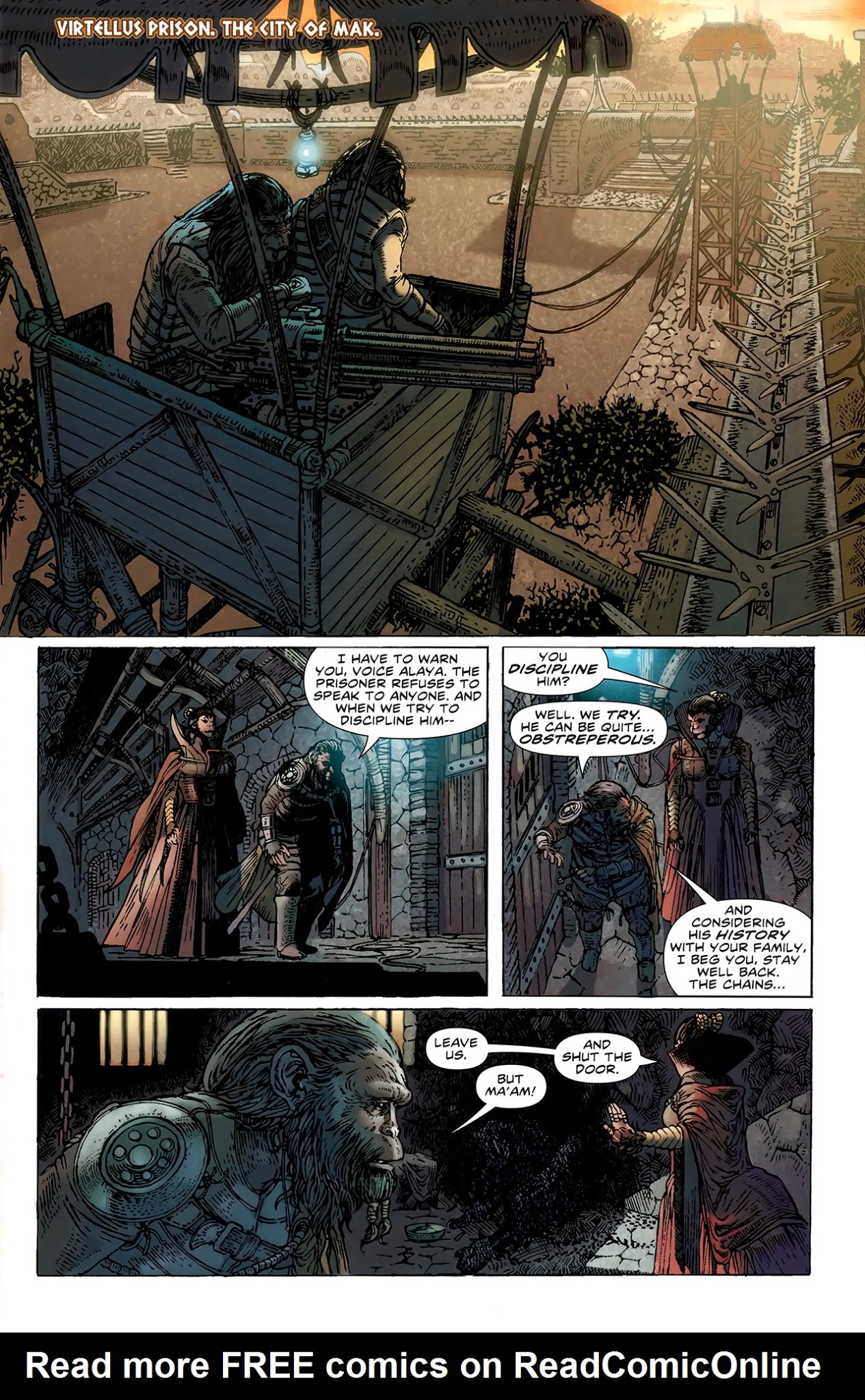 Read online Planet of the Apes (2011) comic -  Issue #2 - 4