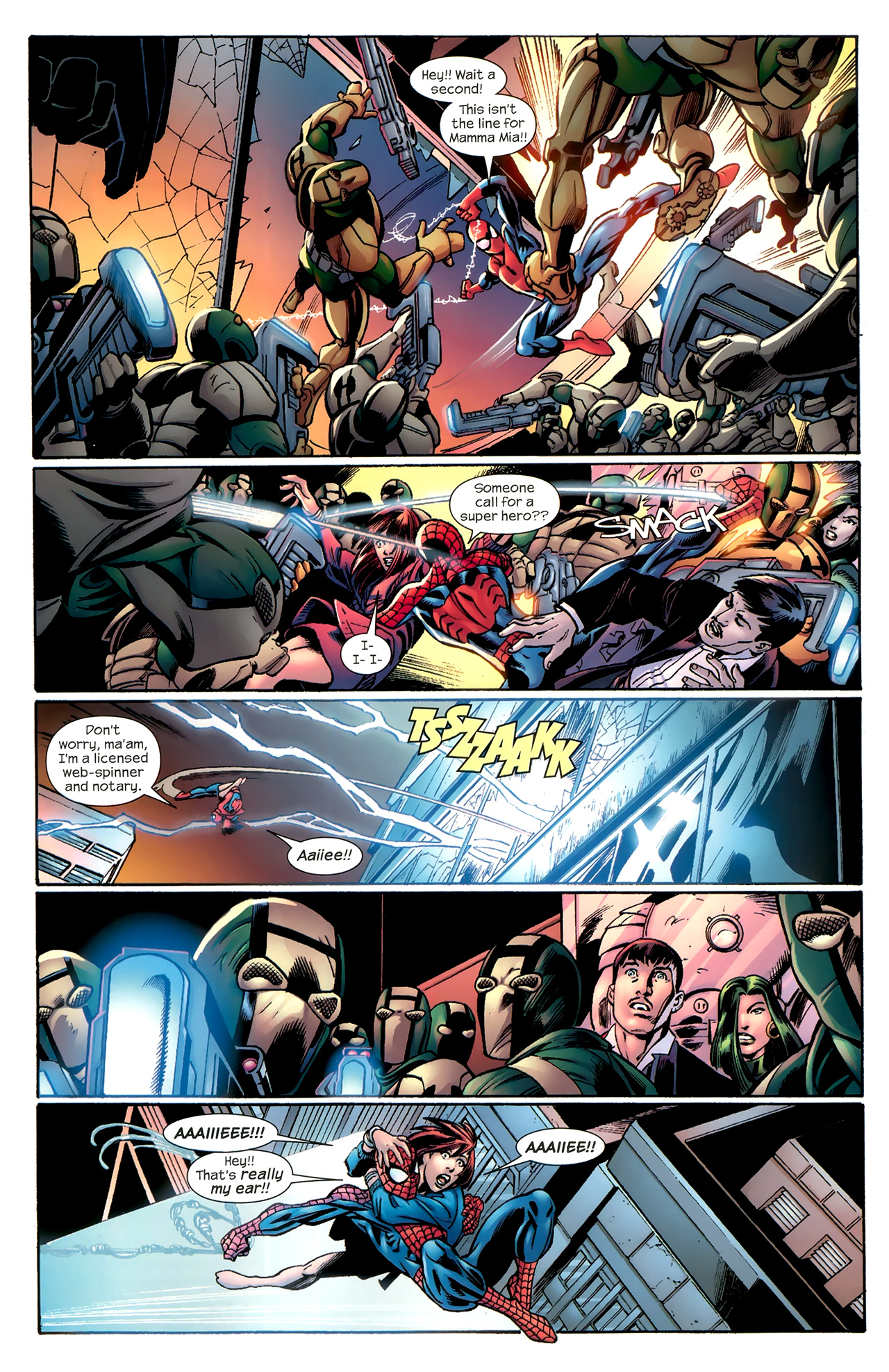 Read online Ultimatum: Spider-Man Requiem comic -  Issue #1 - 16