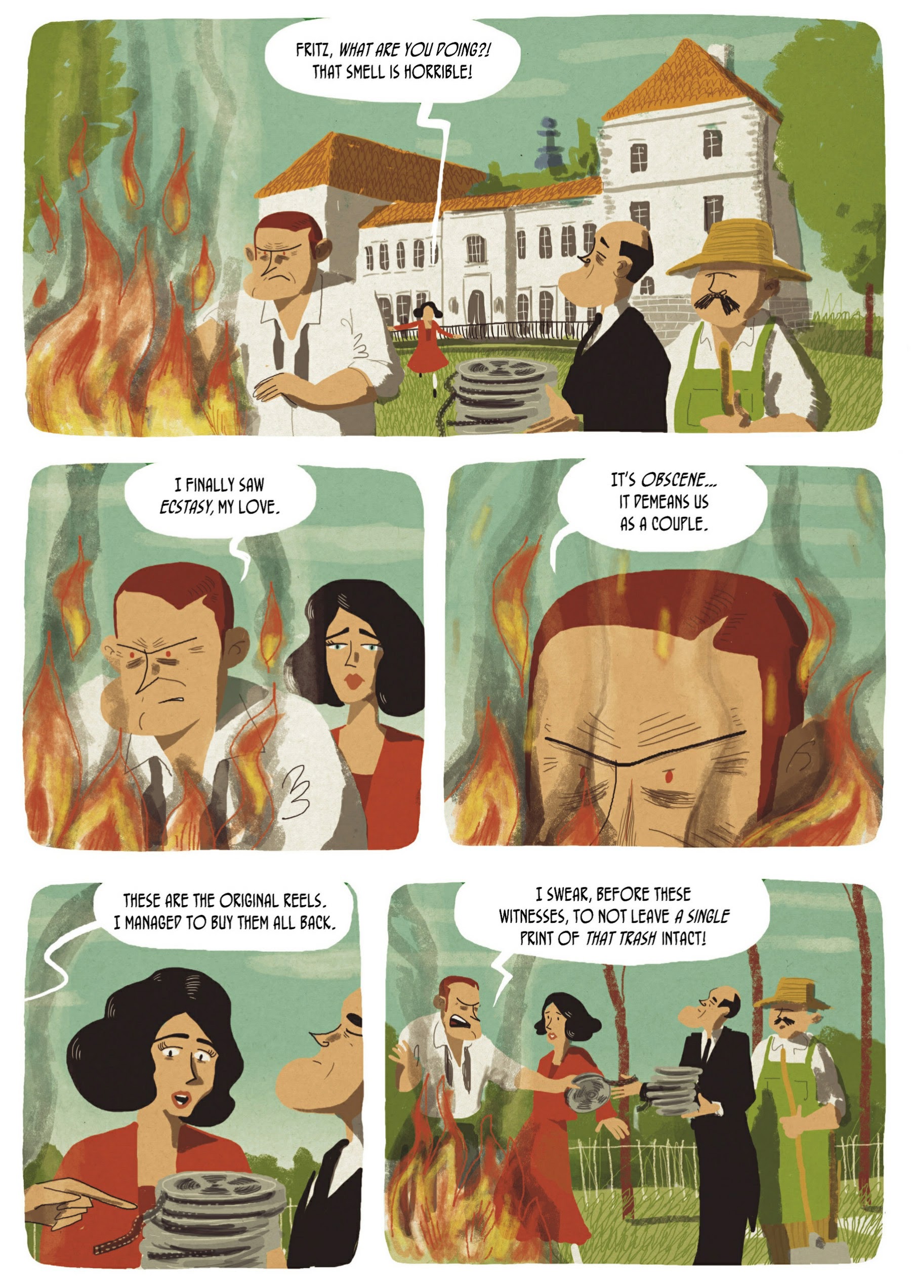 Read online Hedy Lamarr: An Incredible Life comic -  Issue # TPB (Part 1) - 51