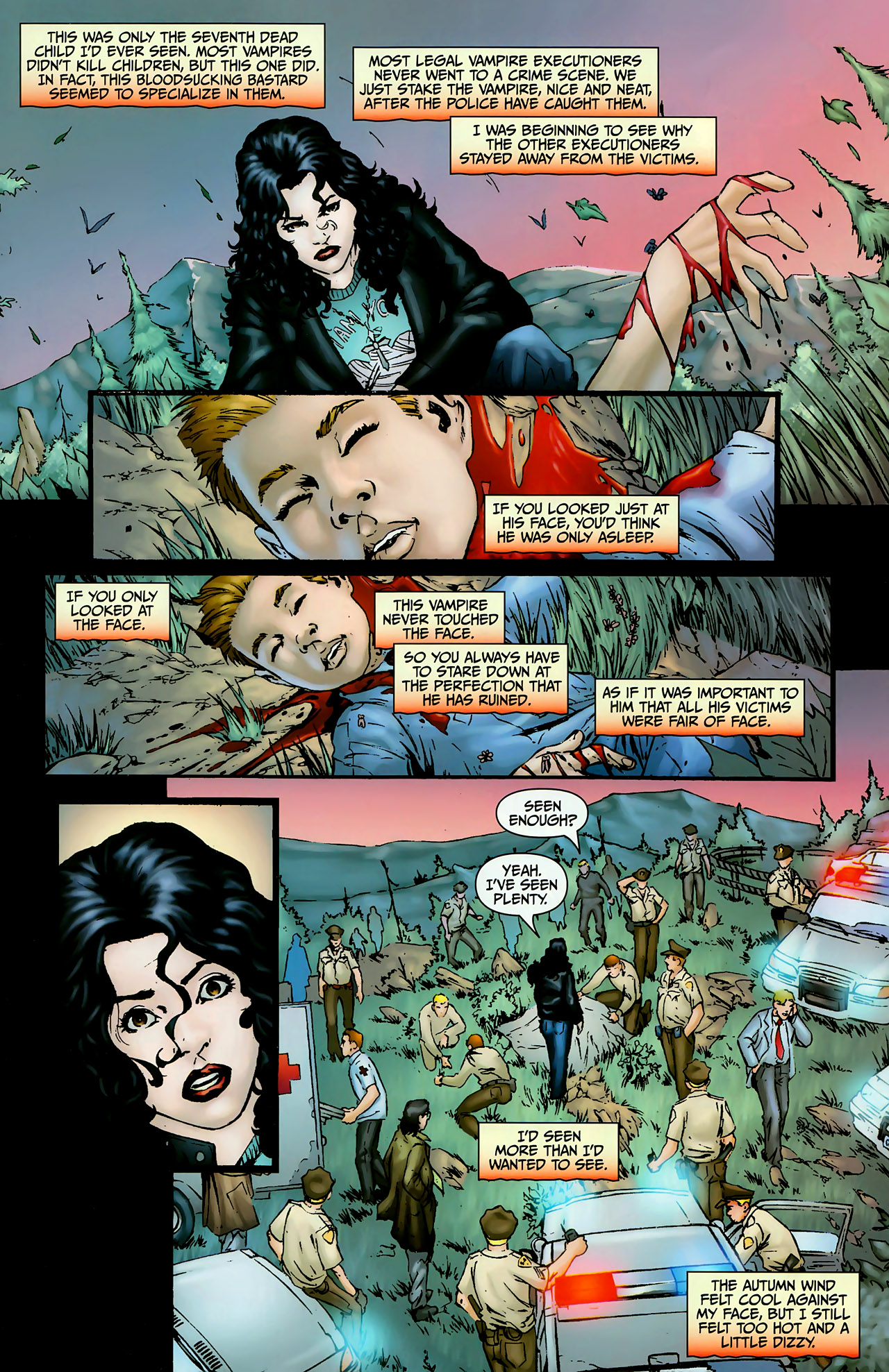 Read online Anita Blake, Vampire Hunter: The First Death comic -  Issue #1 - 3