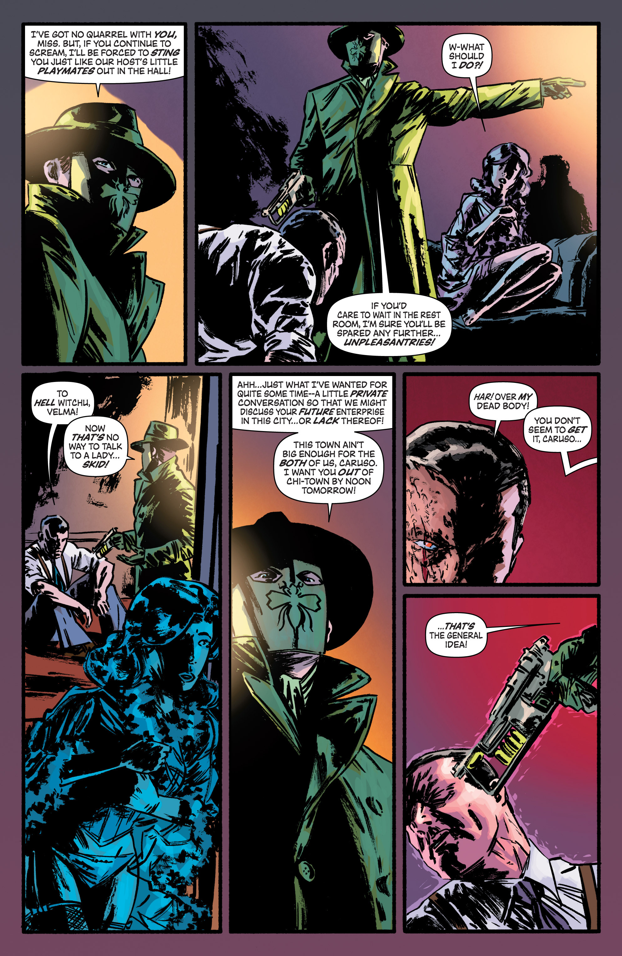 Read online Green Hornet: Year One comic -  Issue #12 - 19