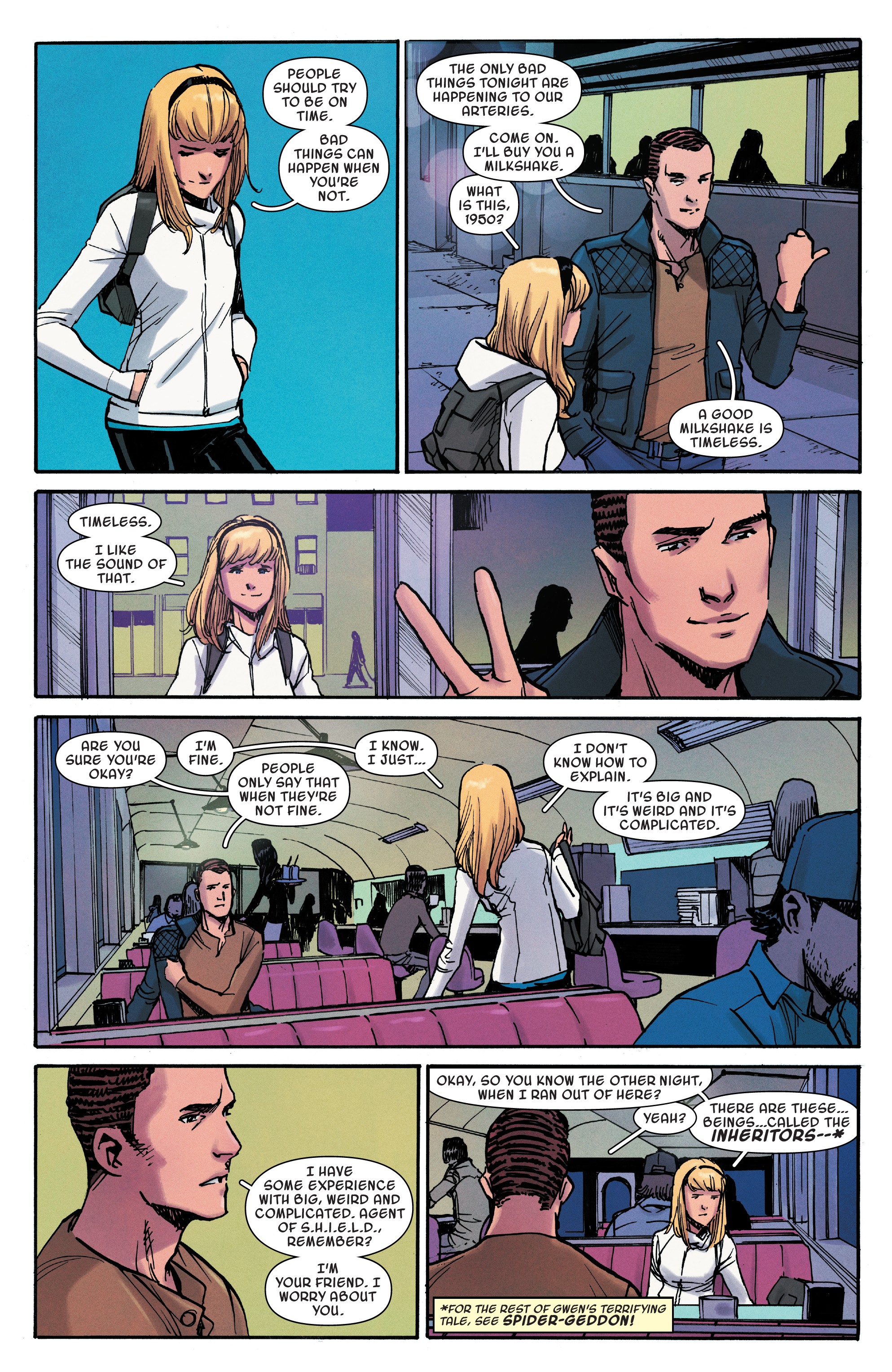 Read online Spider-Gwen: Ghost-Spider comic -  Issue #5 - 9
