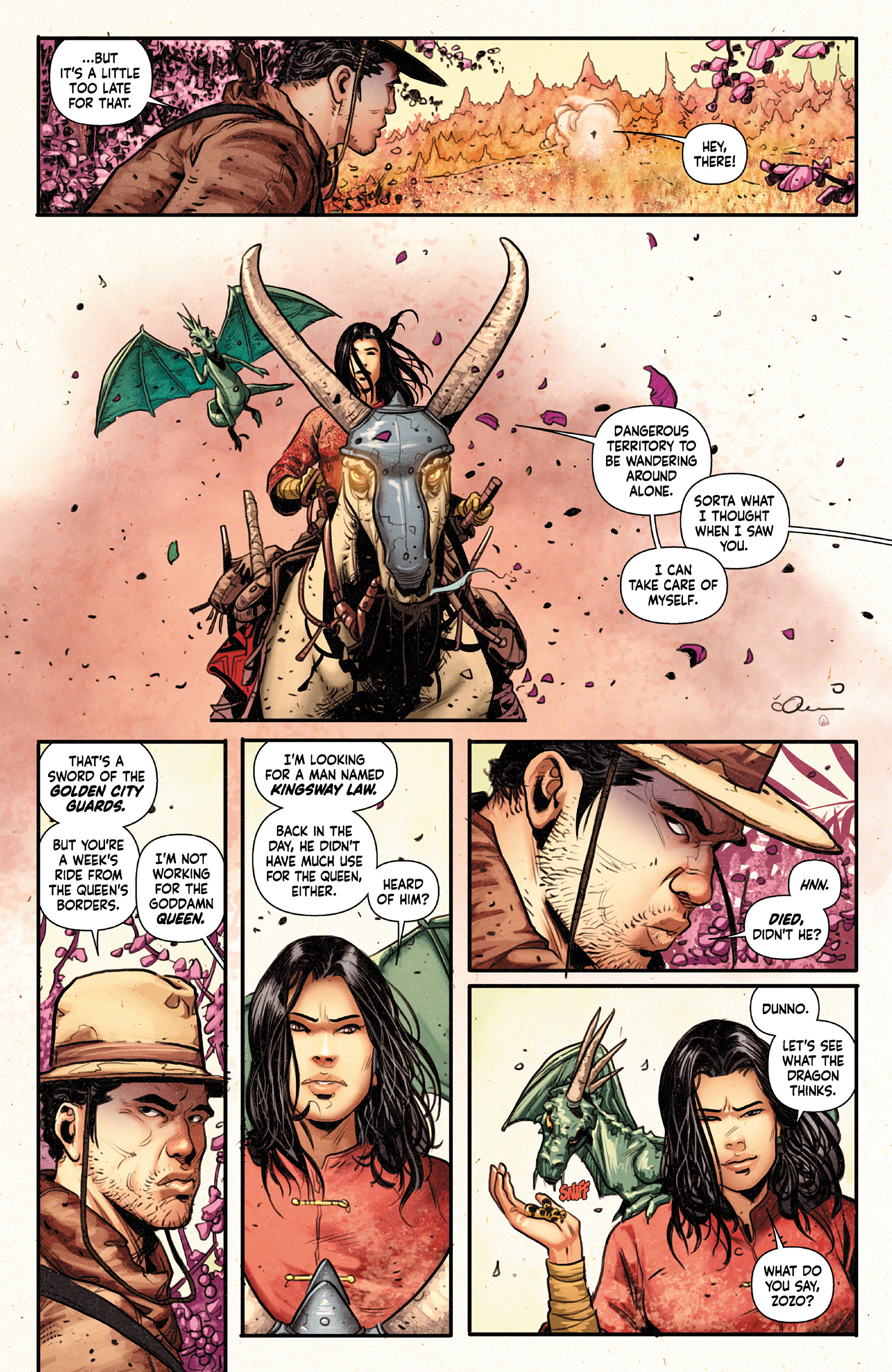 Read online Kingsway West comic -  Issue #1 - 13